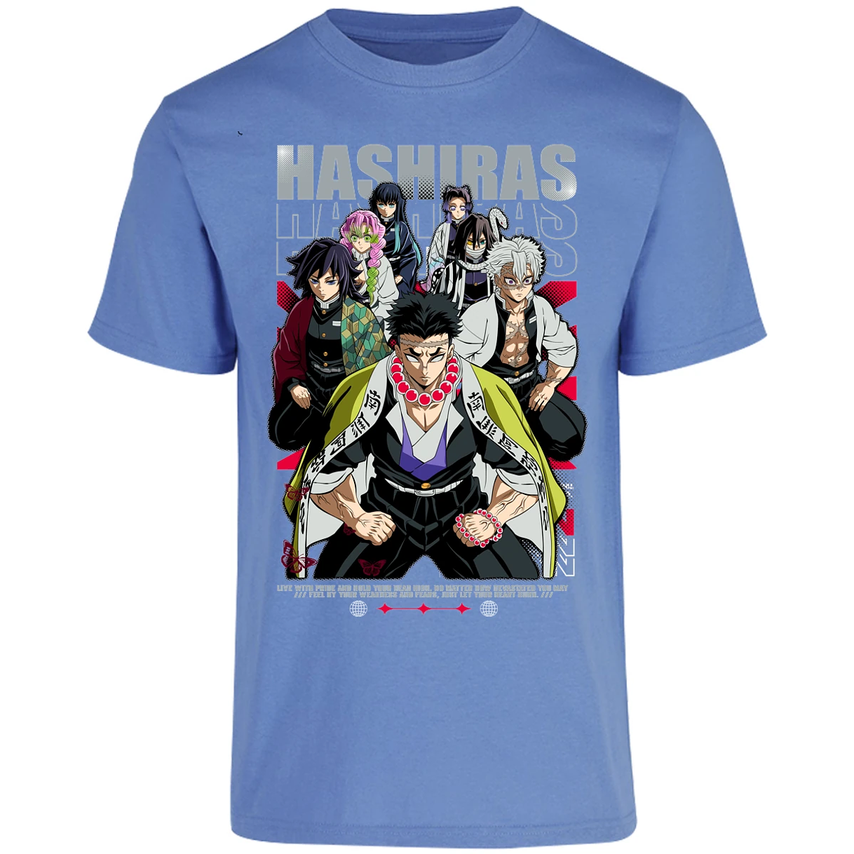 Playera Demon Slayer Hashiras Kimetsu para Adulto 23