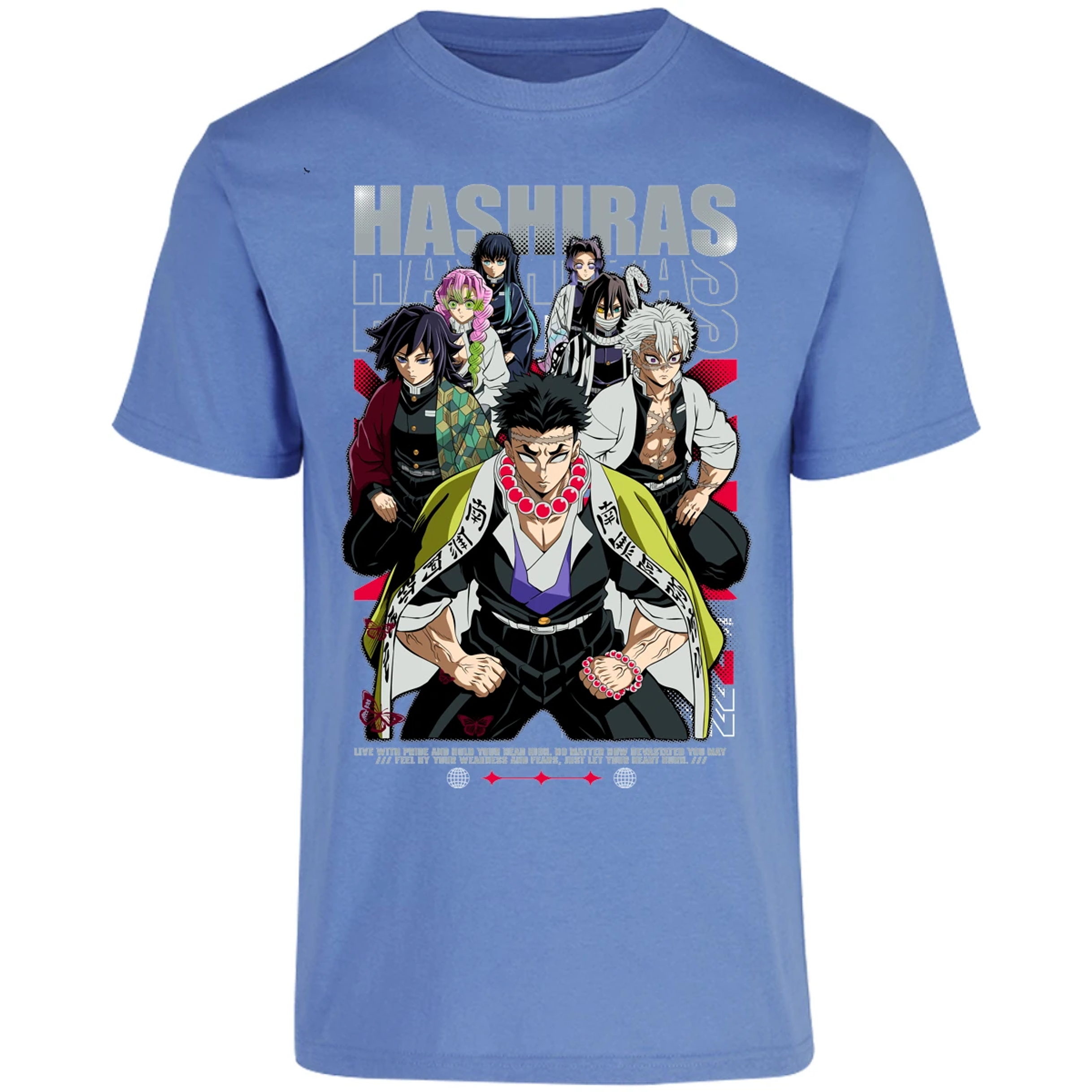 Playera Demon Slayer Hashiras Kimetsu para Adulto 23