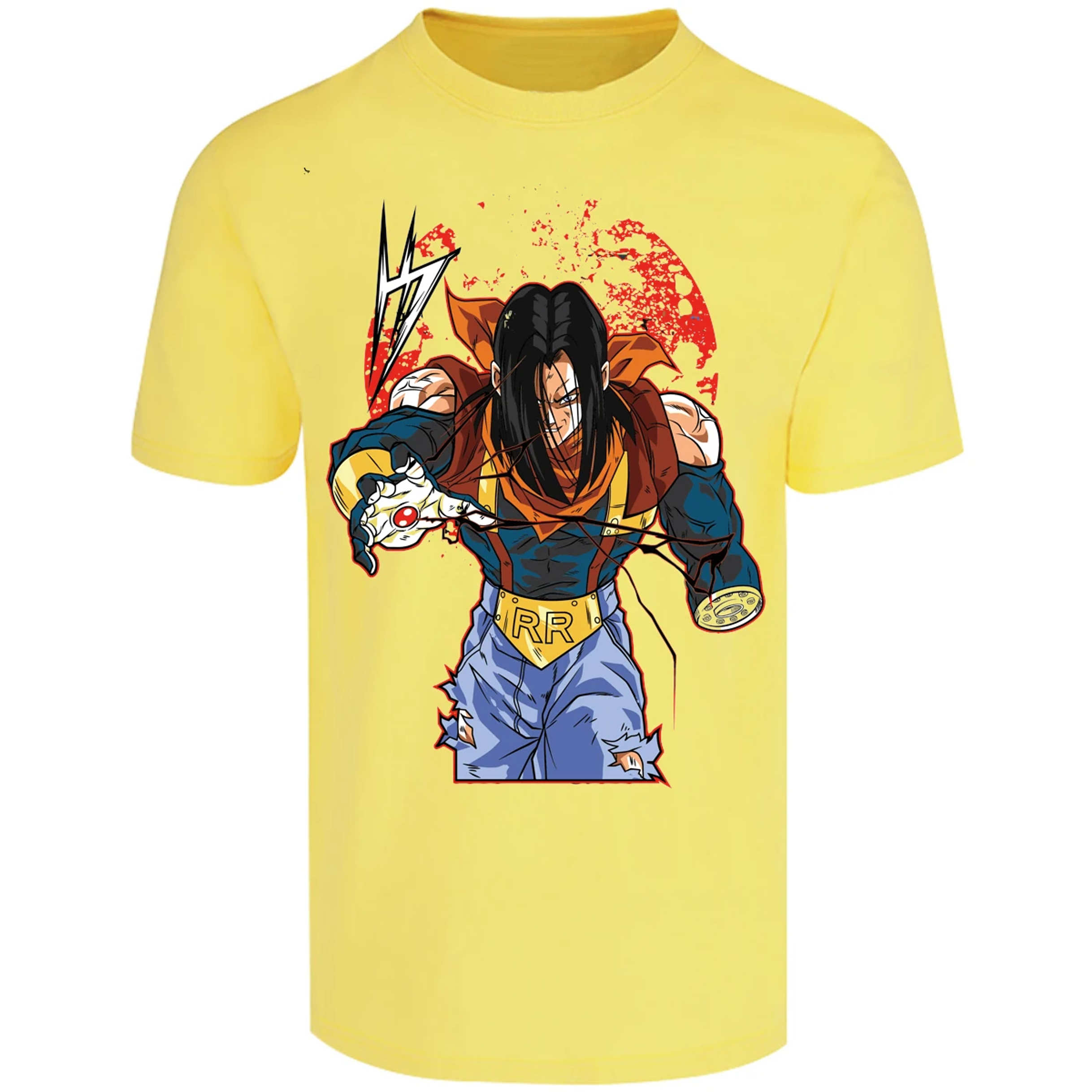 Playera Dragon Ball Super Androide 17 para Adulto 14