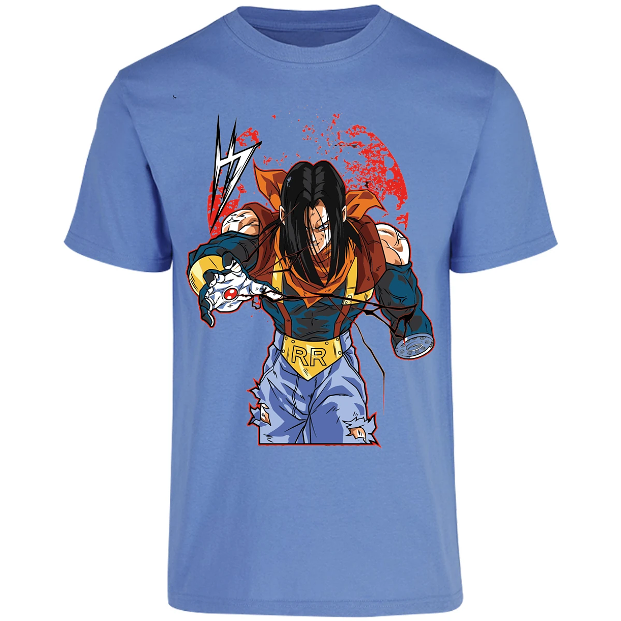 Playera Dragon Ball Super Androide 17 para Adulto 19