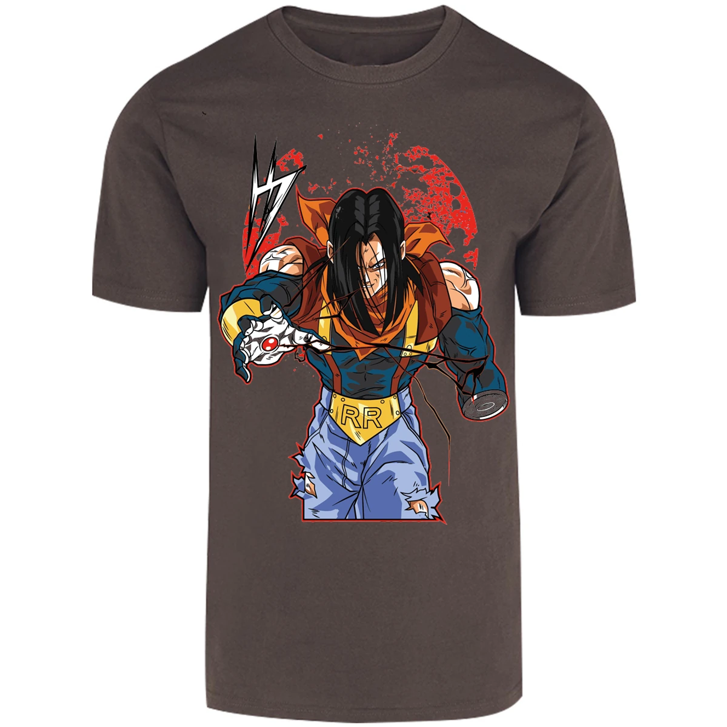 Playera Dragon Ball Super Androide 17 para Adulto 15