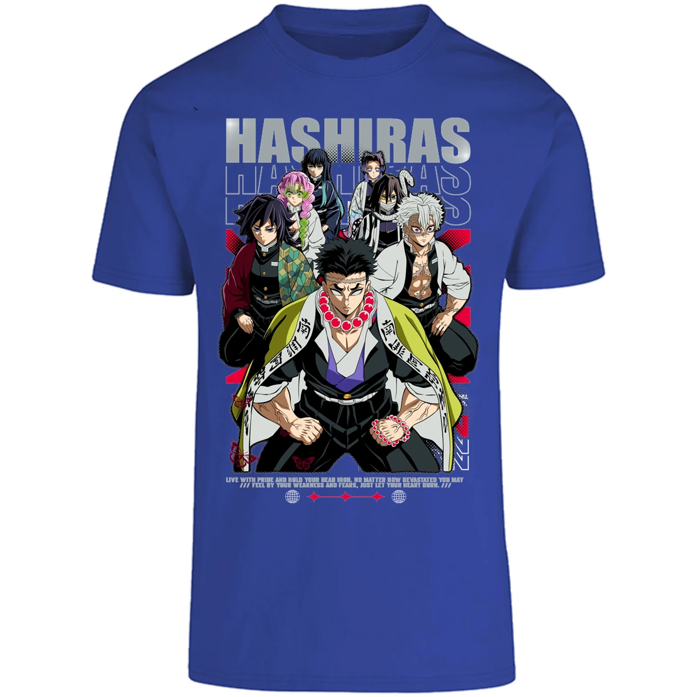 Playera Demon Slayer Hashiras Kimetsu para Adulto 10
