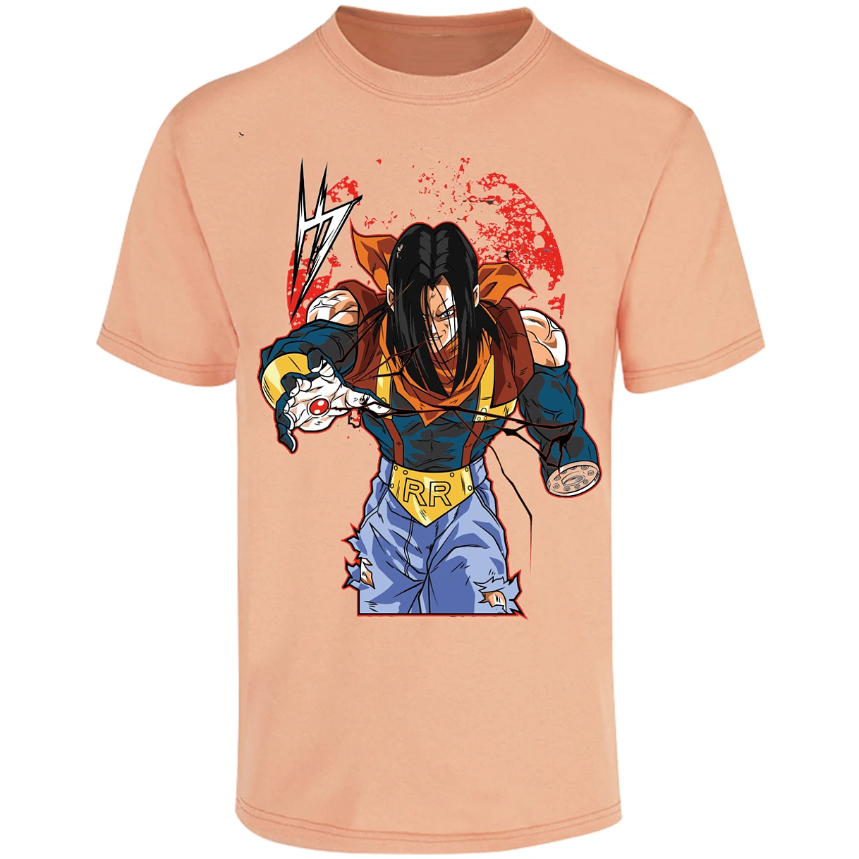 Playera Dragon Ball Super Androide 17 para Adulto 2
