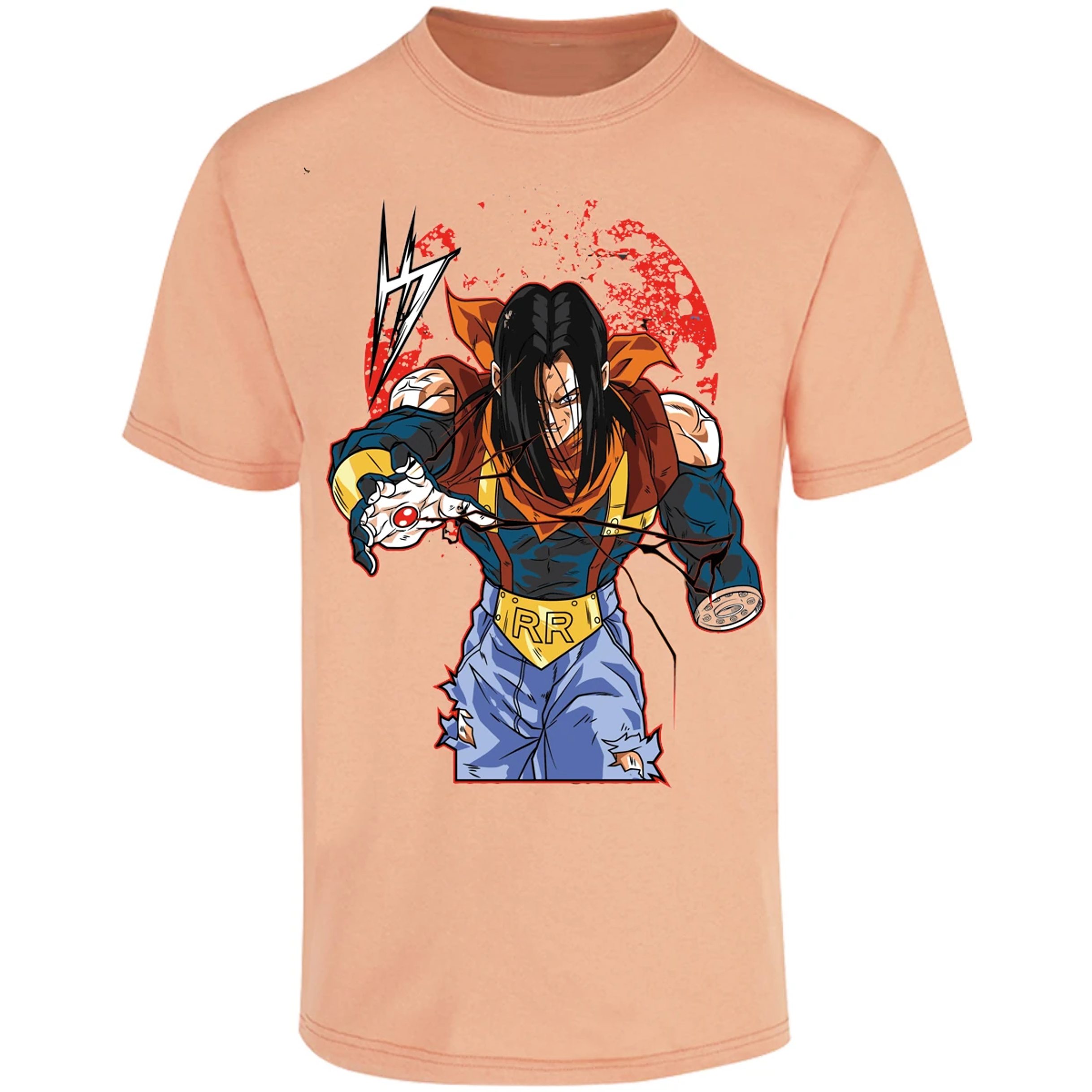 Playera Dragon Ball Super Androide 17 para Adulto 2