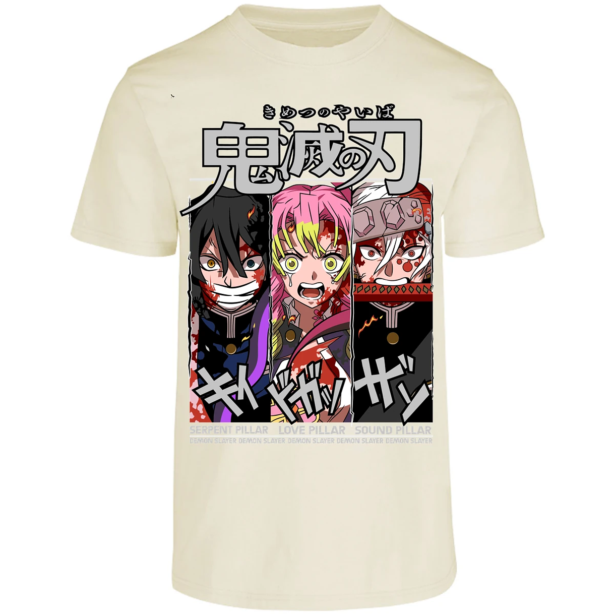 Playera Demon Slayer Iguro Mitsuri Uzui para Adulto 24