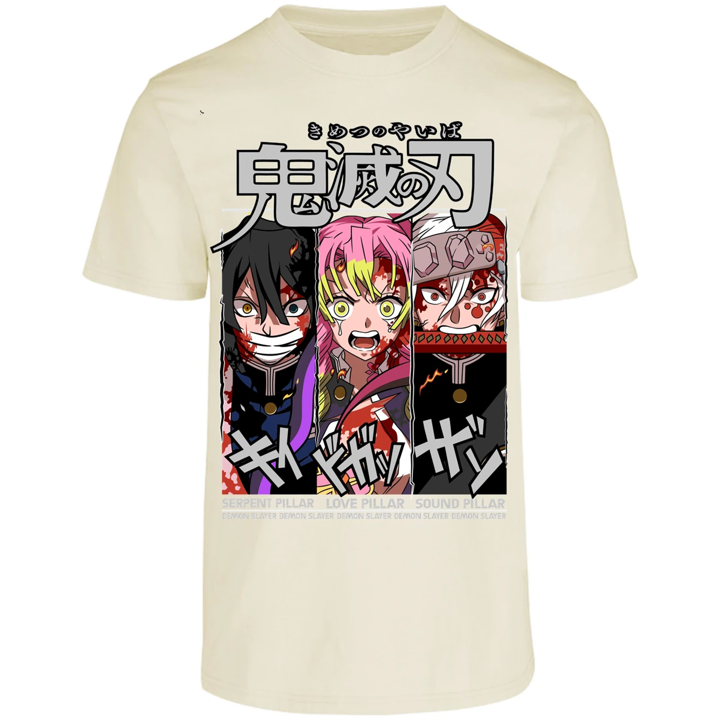Playera Demon Slayer Iguro Mitsuri Uzui para Adulto 24