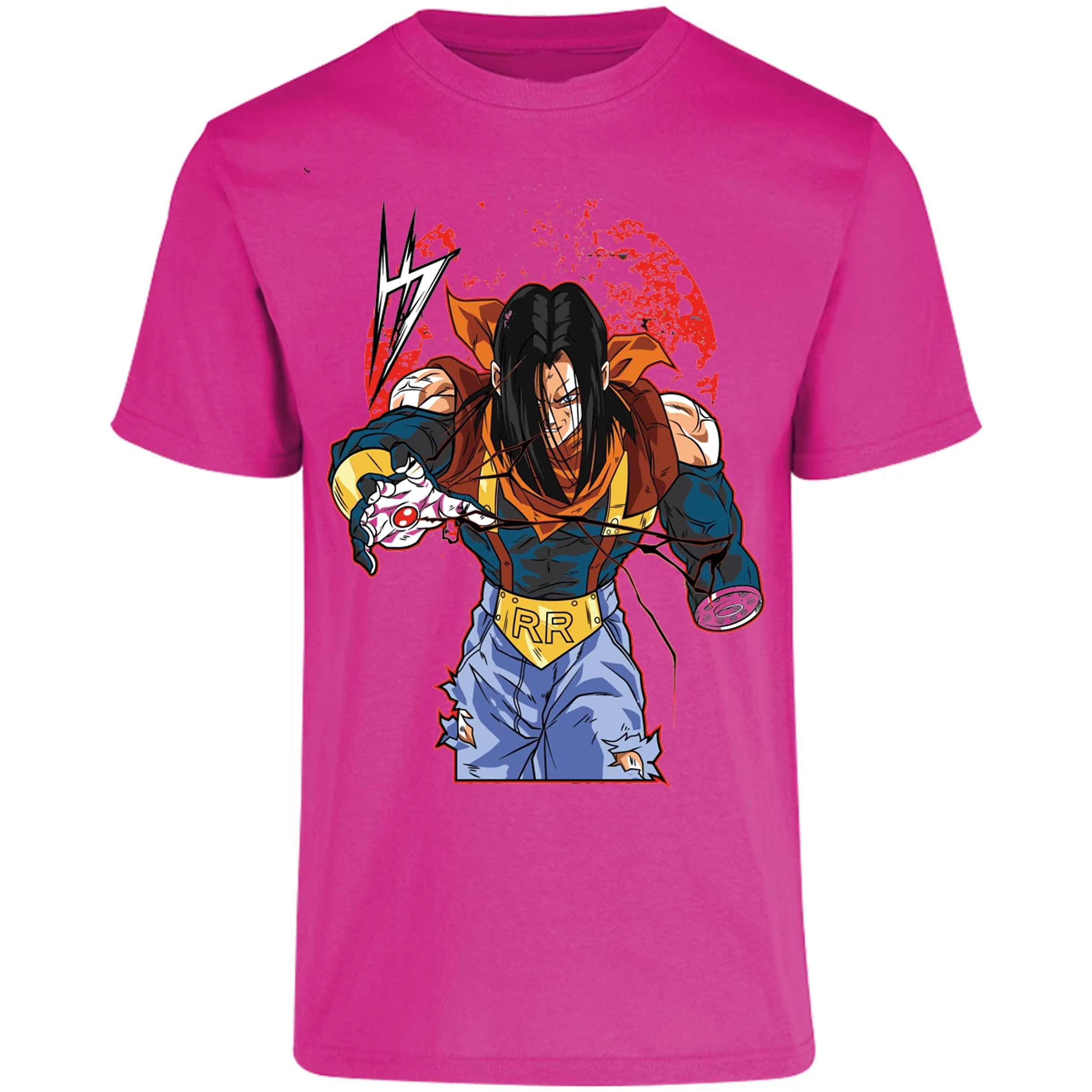 Playera Dragon Ball Super Androide 17 para Adulto 18