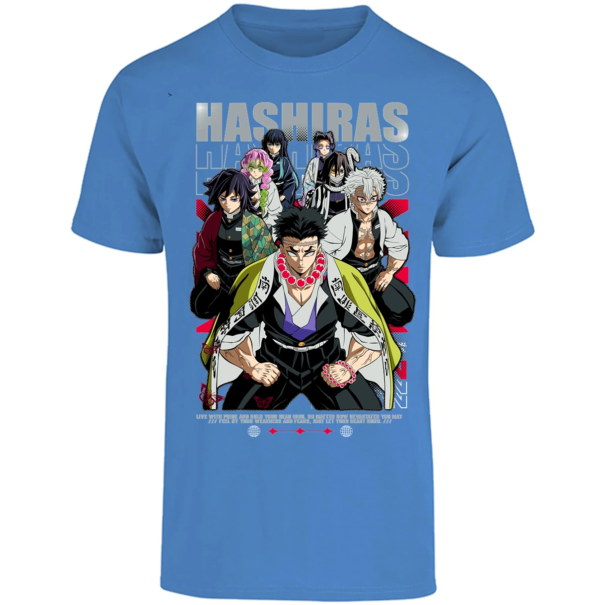 Playera Demon Slayer Hashiras Kimetsu para Adulto 22