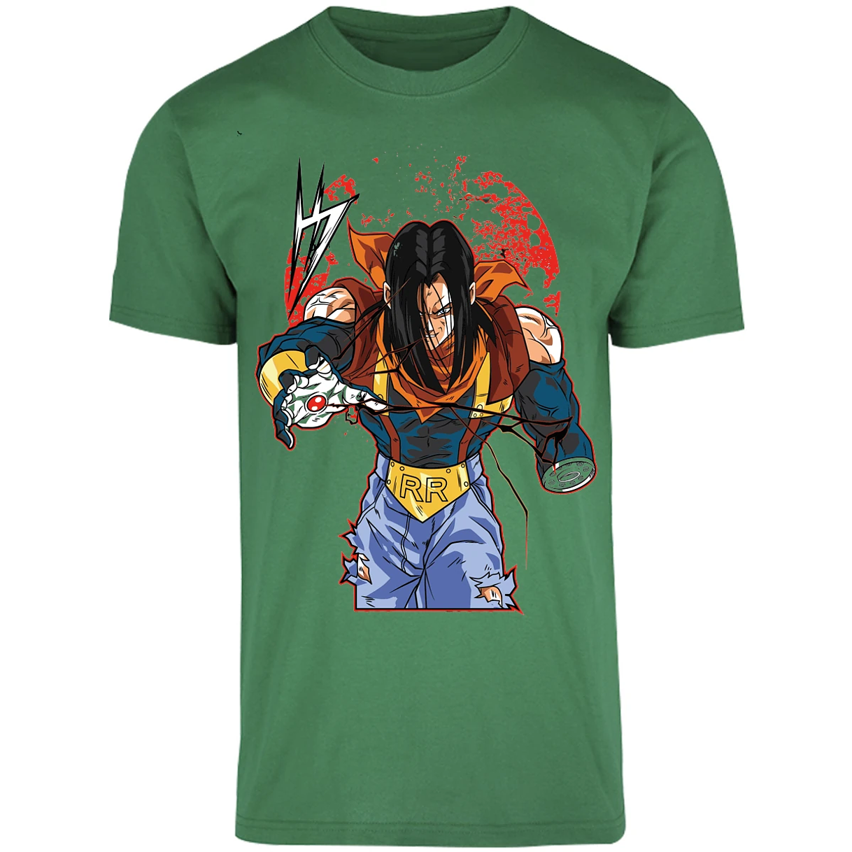 Playera Dragon Ball Super Androide 17 para Adulto 4