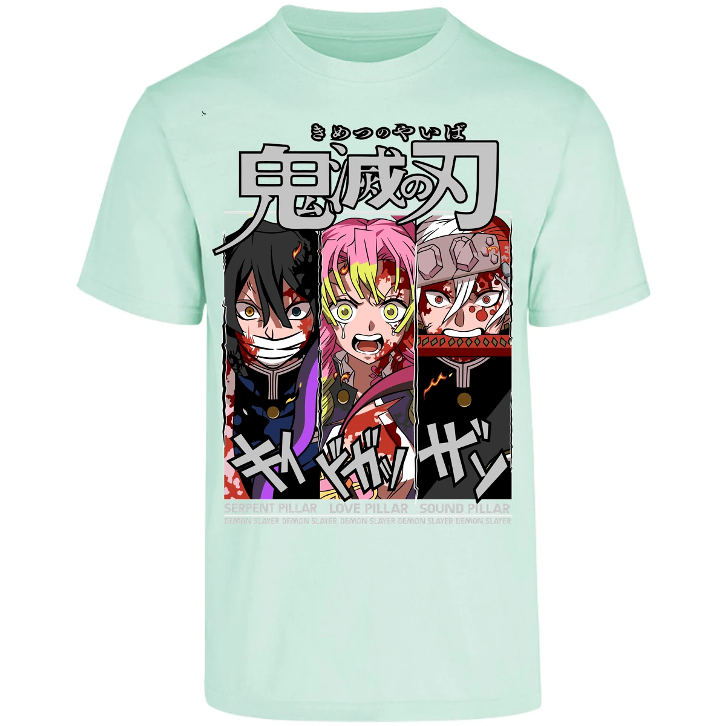 Playera Demon Slayer Iguro Mitsuri Uzui para Adulto 28