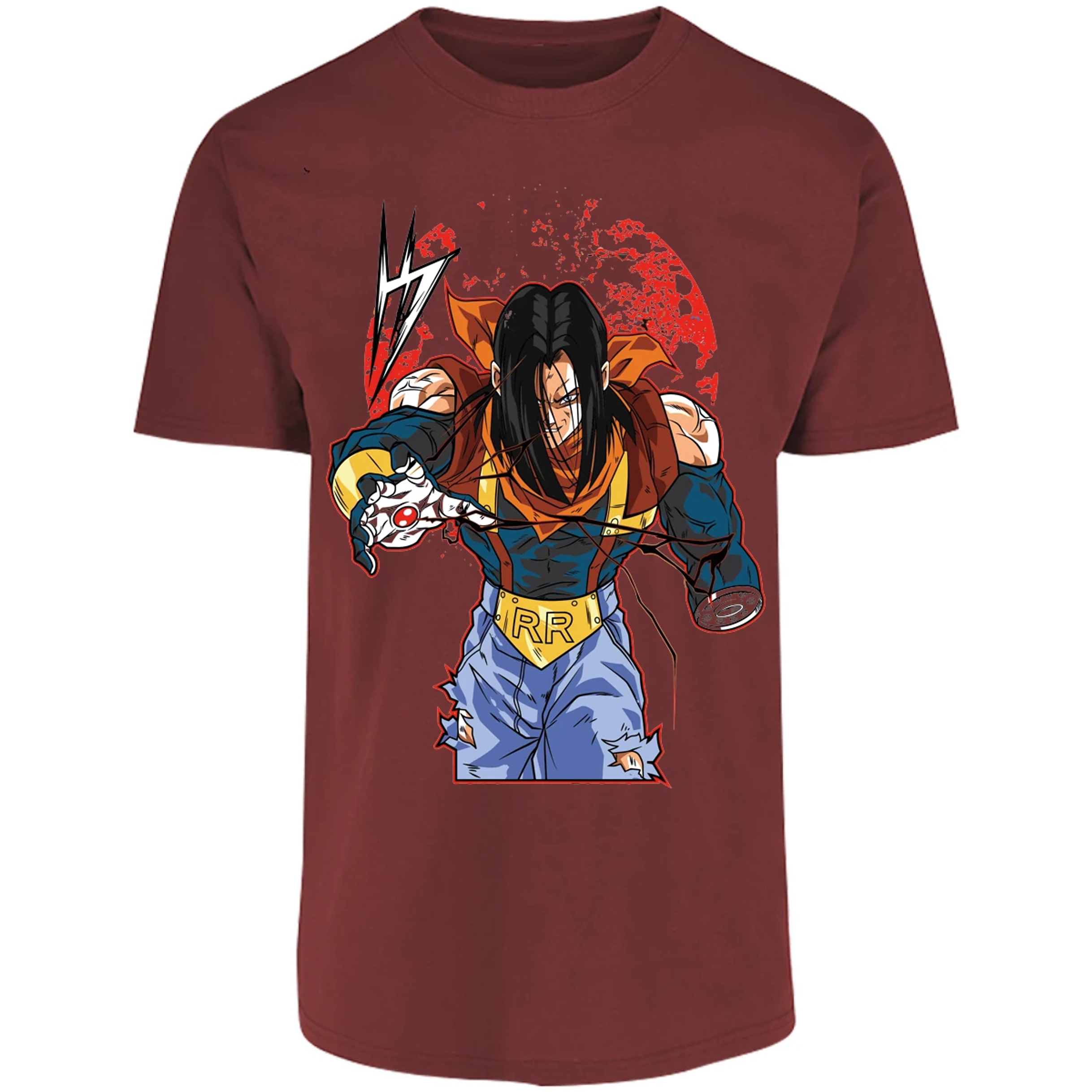 Playera Dragon Ball Super Androide 17 para Adulto 5