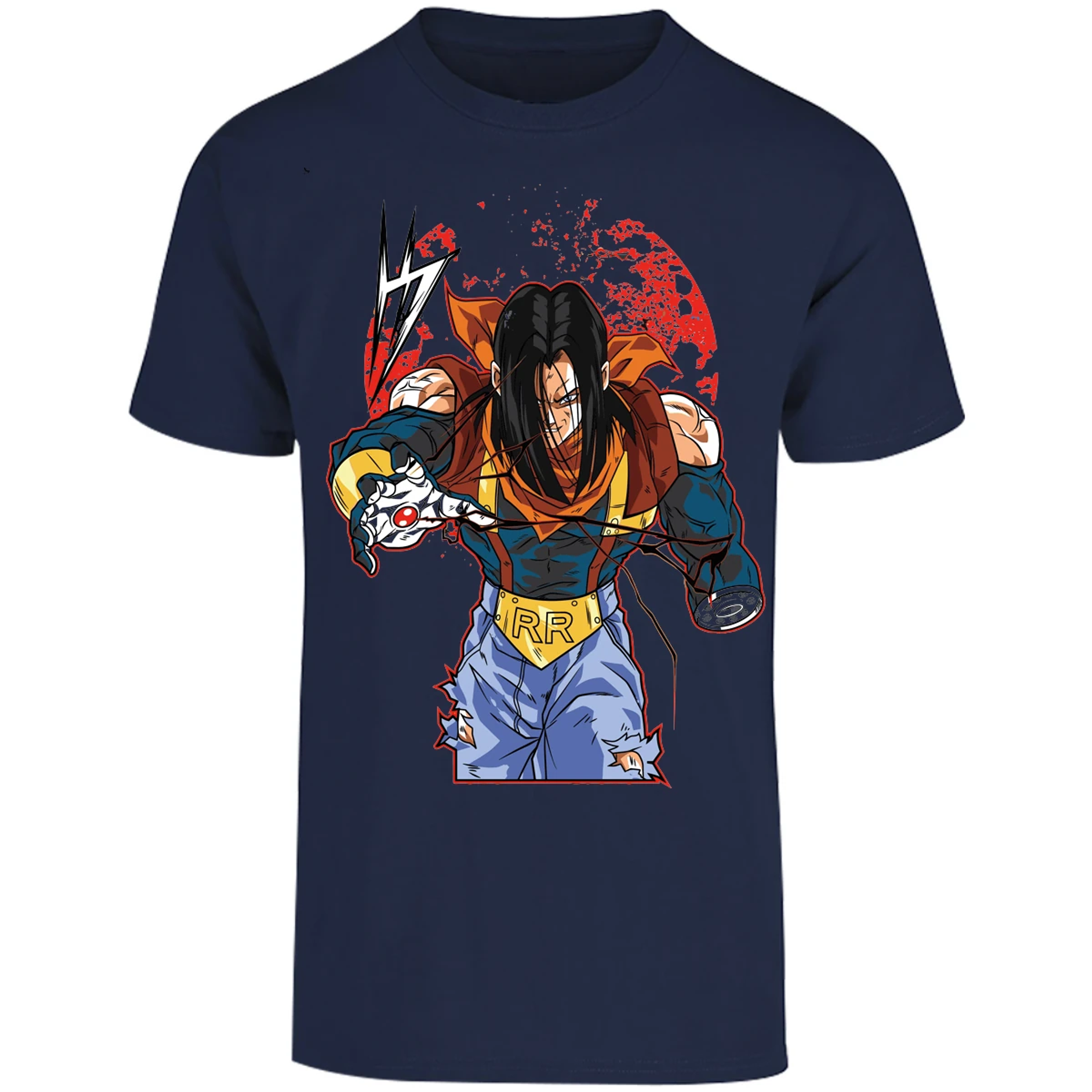 Playera Dragon Ball Super Androide 17 para Adulto 8