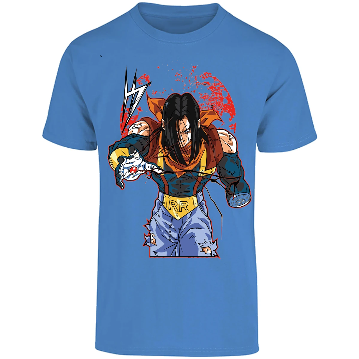 Playera Dragon Ball Super Androide 17 para Adulto 9