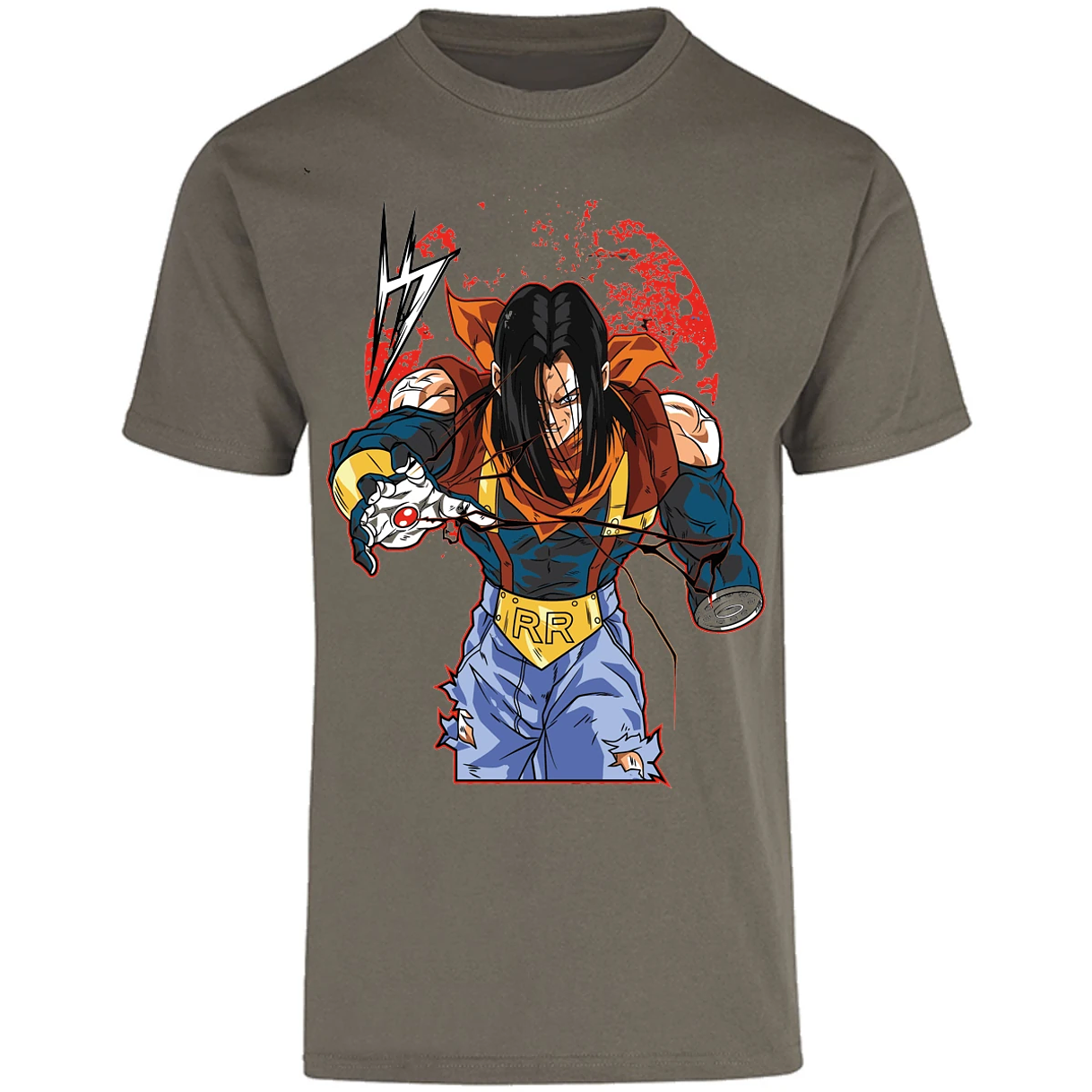 Playera Dragon Ball Super Androide 17 para Adulto 10