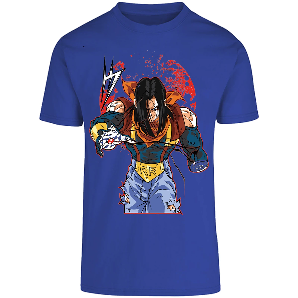 Playera Dragon Ball Super Androide 17 para Adulto 12