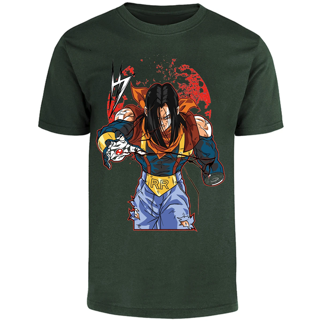 Playera Dragon Ball Super Androide 17 para Adulto 21