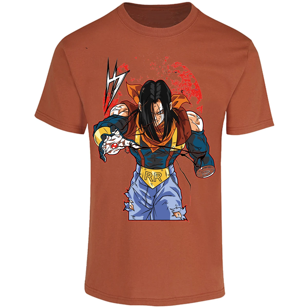 Playera Dragon Ball Super Androide 17 para Adulto 25