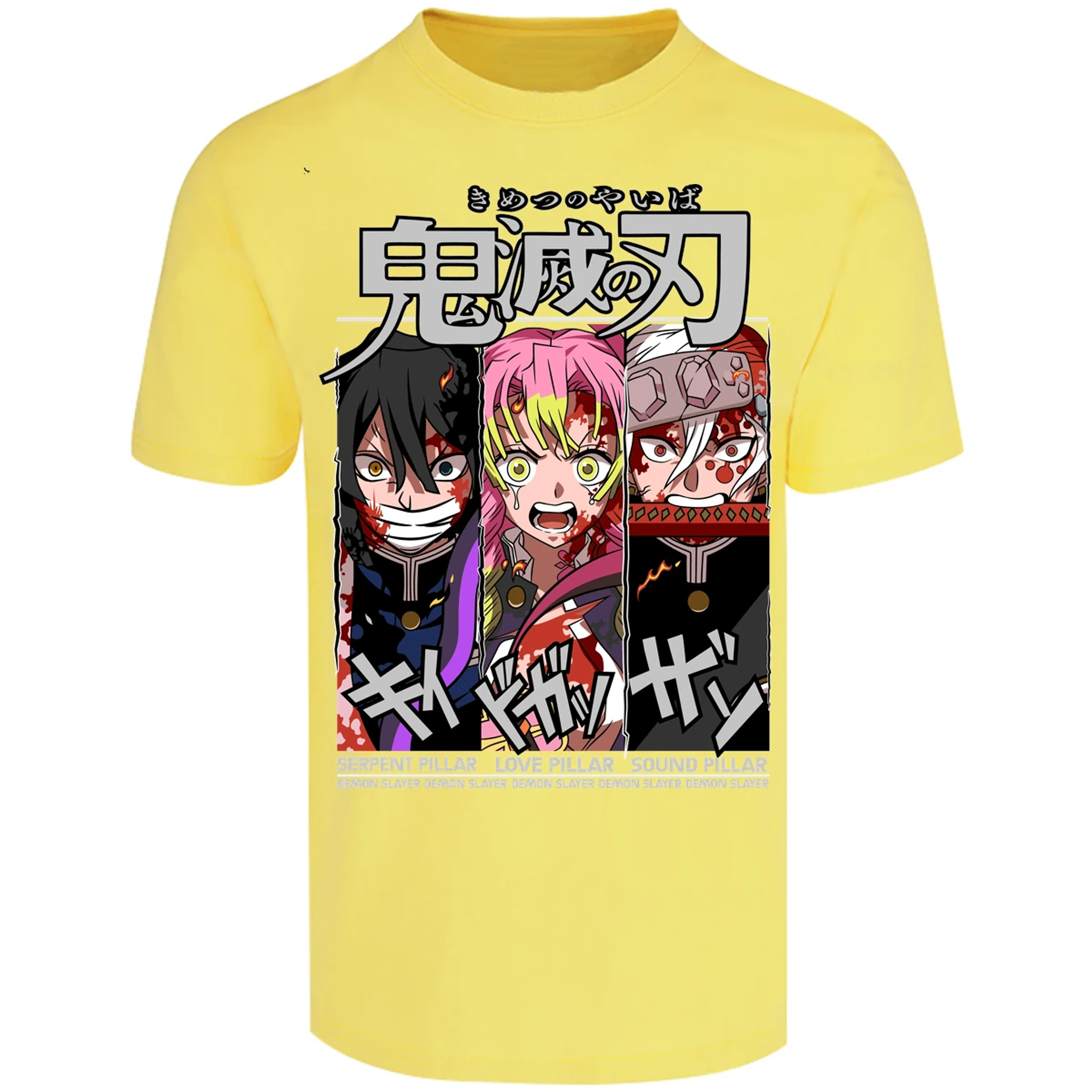 Playera Demon Slayer Iguro Mitsuri Uzui para Adulto 25