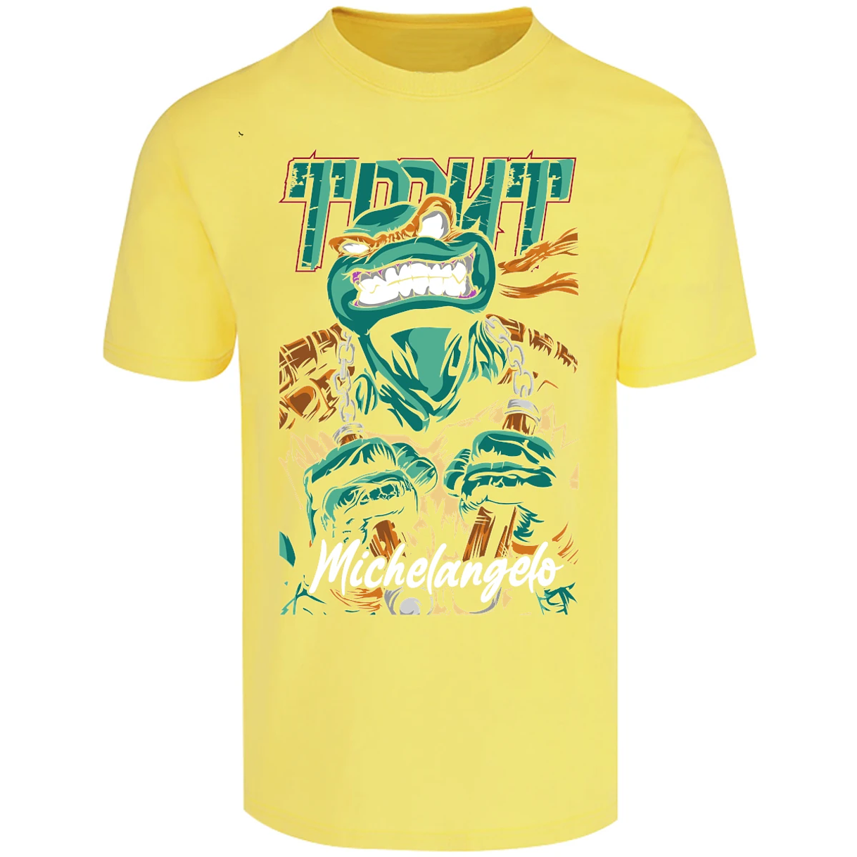 Playera Es De Series Y Peliculas Mickey Tmnt para Adulto 30