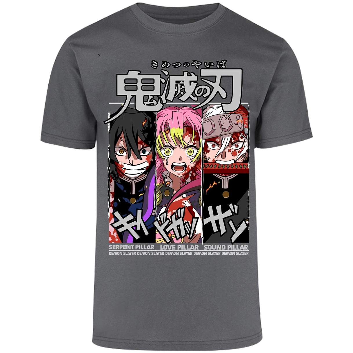 Playera Demon Slayer Iguro Mitsuri Uzui para Adulto 20