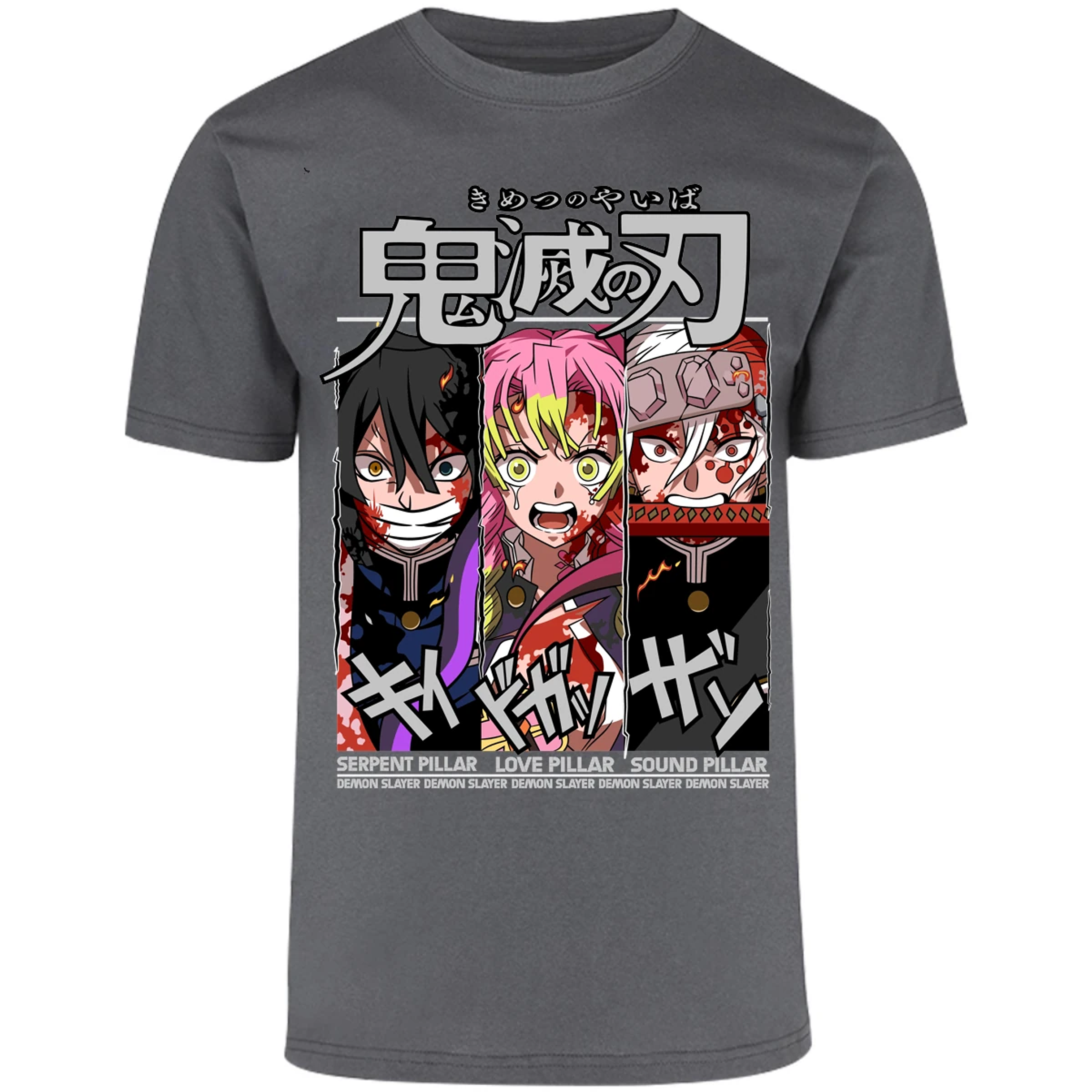 Playera Demon Slayer Iguro Mitsuri Uzui para Adulto 20