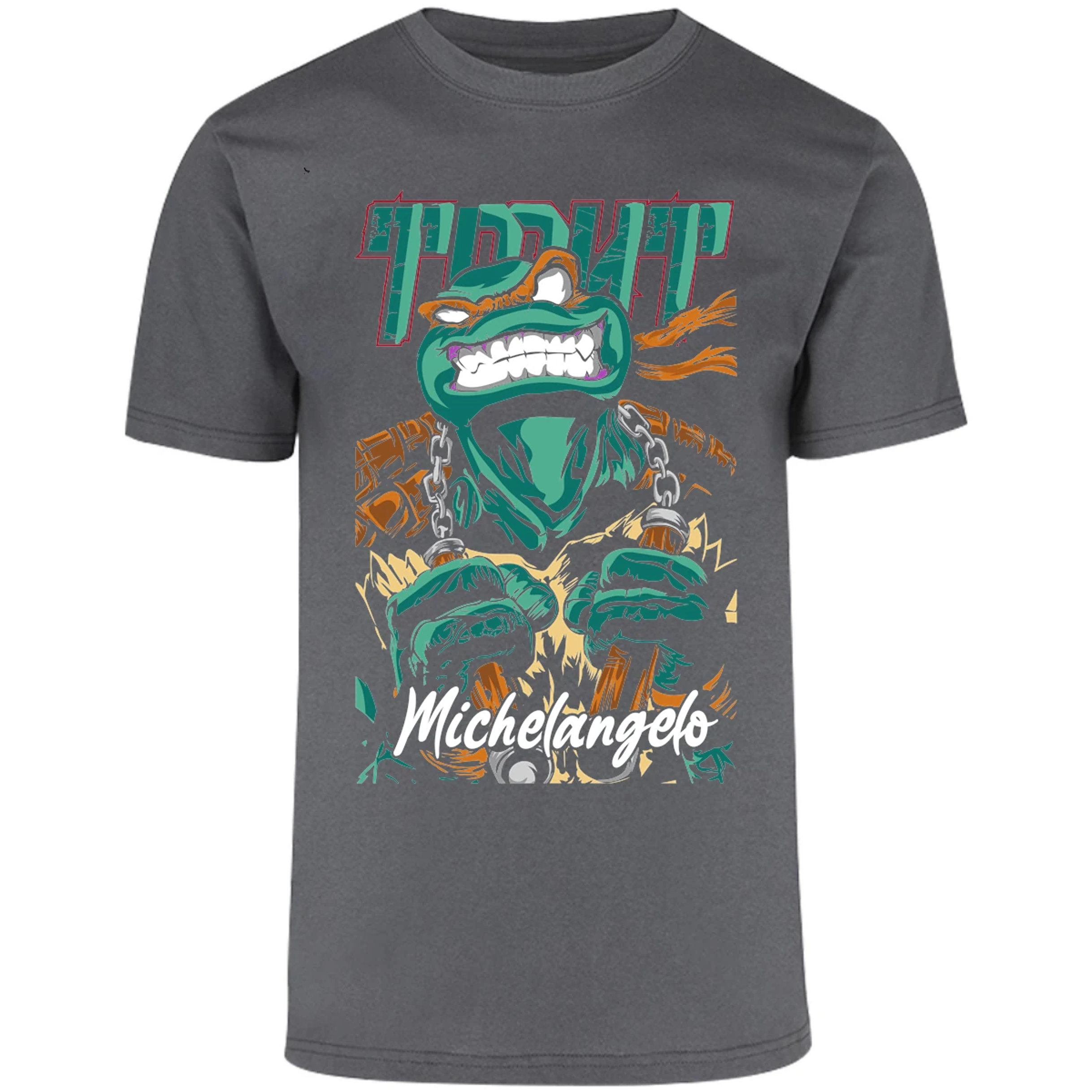 Playera Es De Series Y Peliculas Mickey Tmnt para Adulto 4