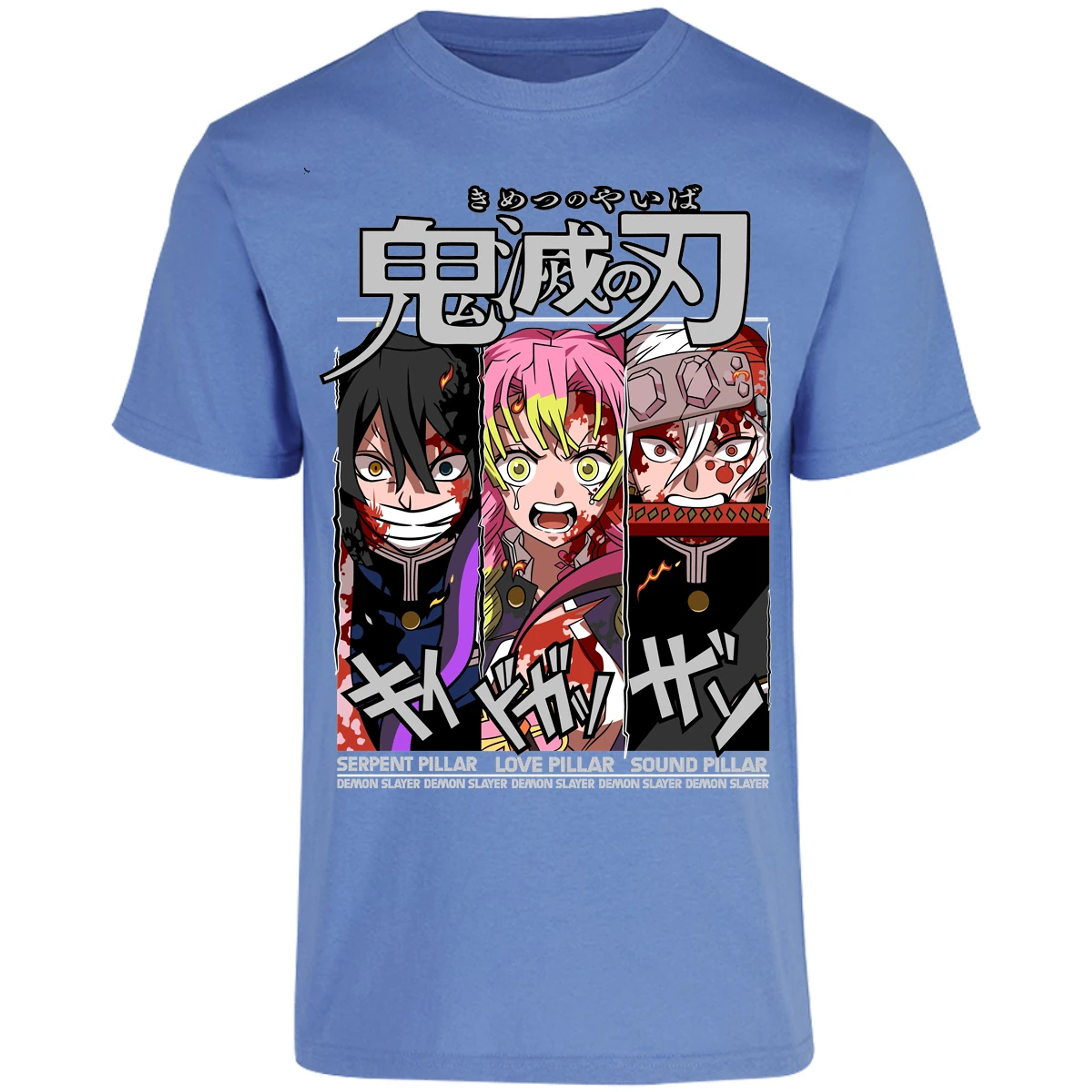 Playera Demon Slayer Iguro Mitsuri Uzui para Adulto 14