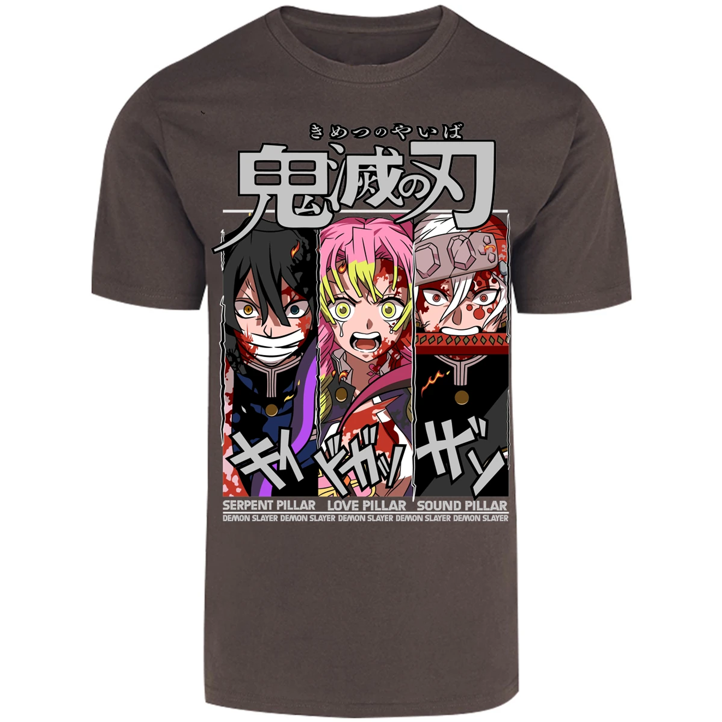 Playera Demon Slayer Iguro Mitsuri Uzui para Adulto 5