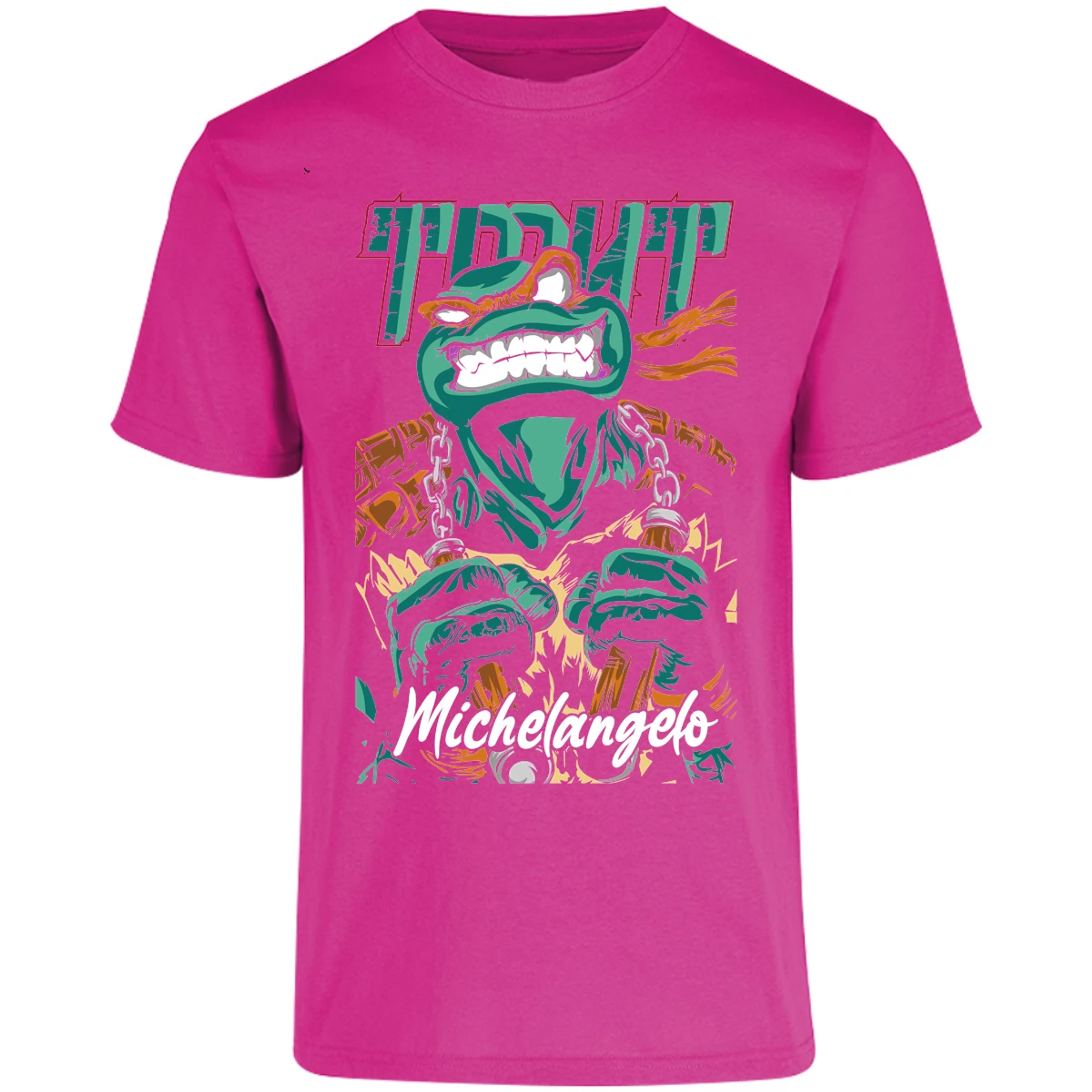 Playera Es De Series Y Peliculas Mickey Tmnt para Adulto 11