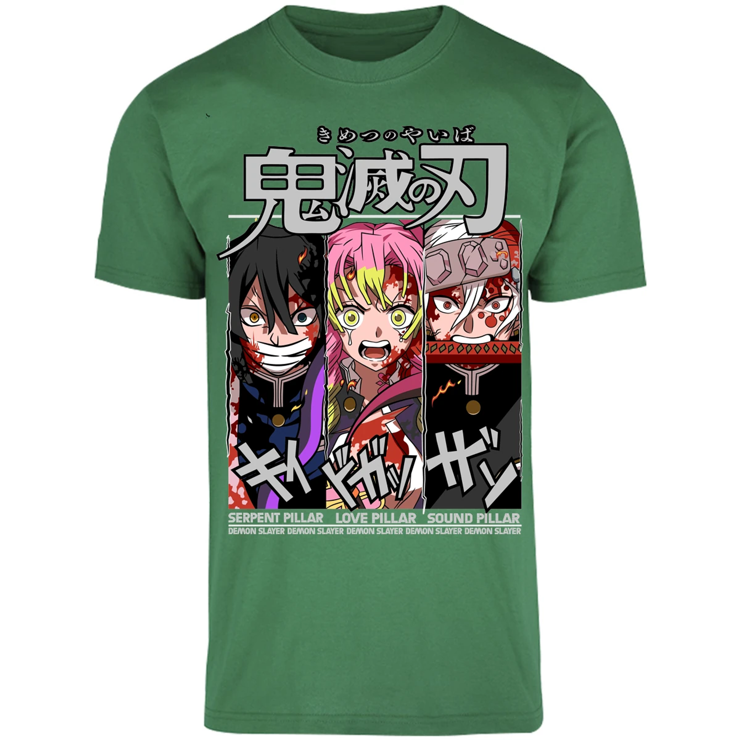 Playera Demon Slayer Iguro Mitsuri Uzui para Adulto 30