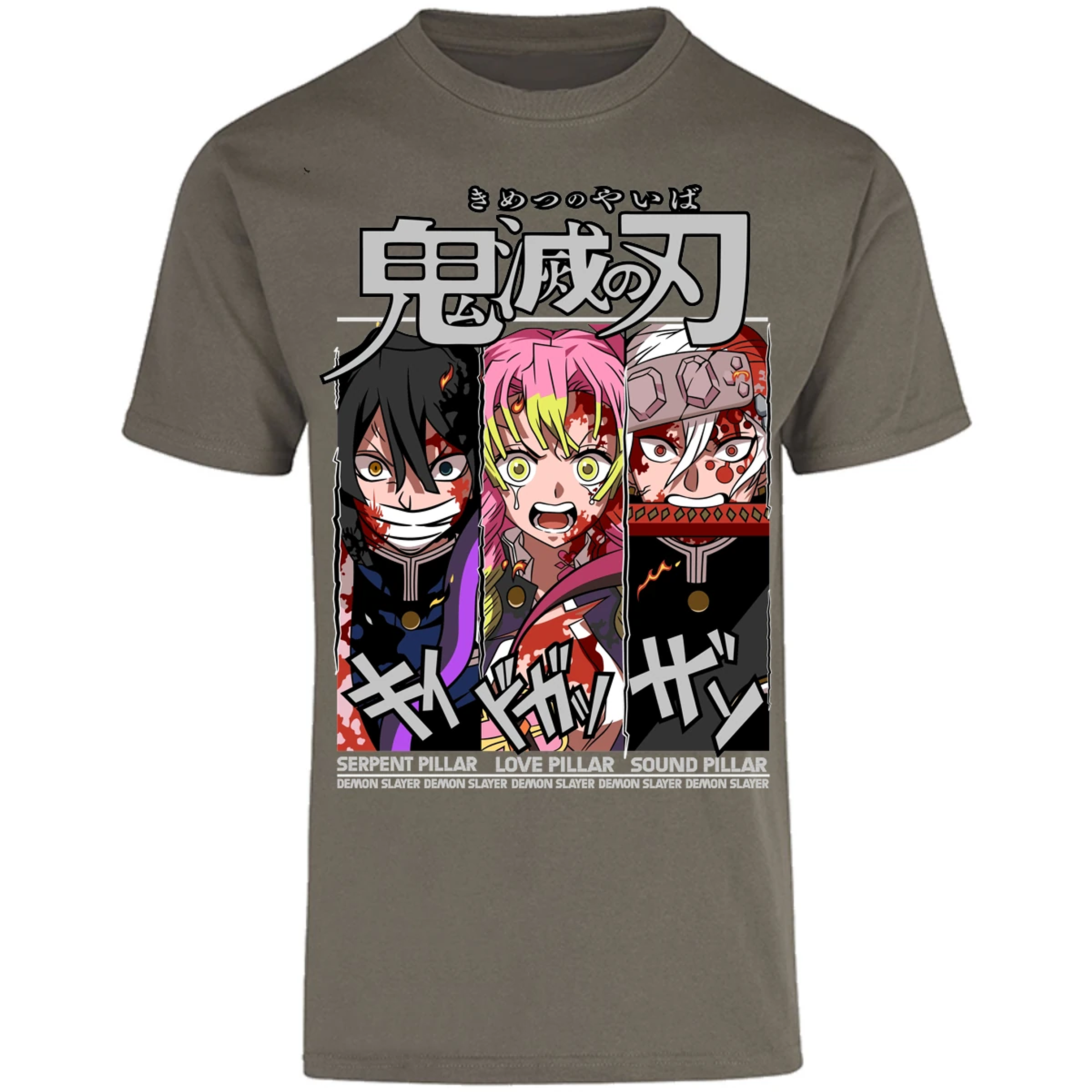 Playera Demon Slayer Iguro Mitsuri Uzui para Adulto 1