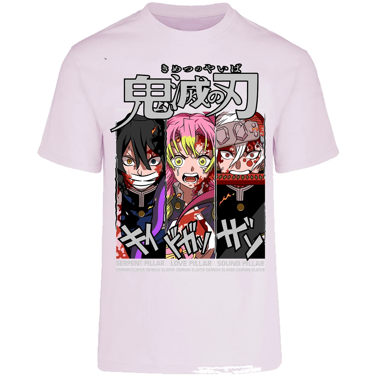 Playera Demon Slayer Iguro Mitsuri Uzui para Adulto 2