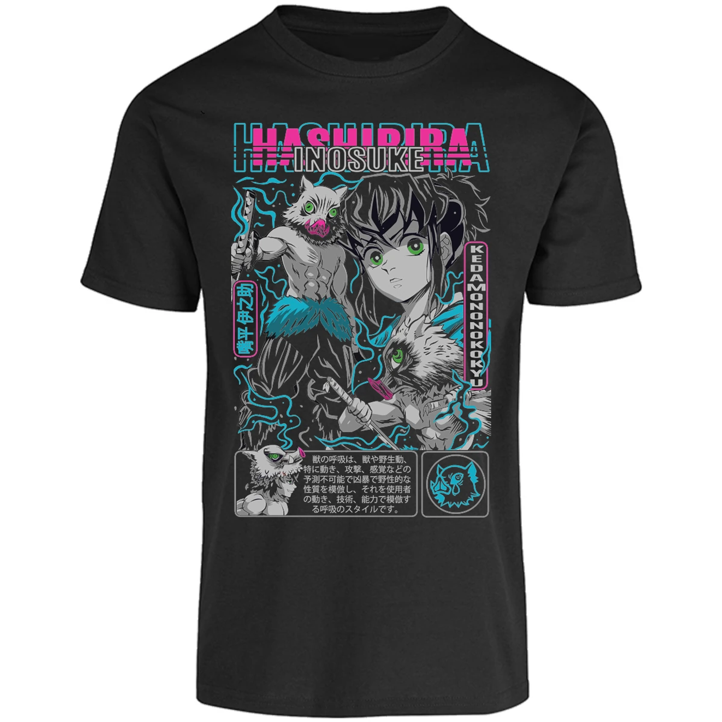 Playera Demon Slayer Inosuke para Adulto 19