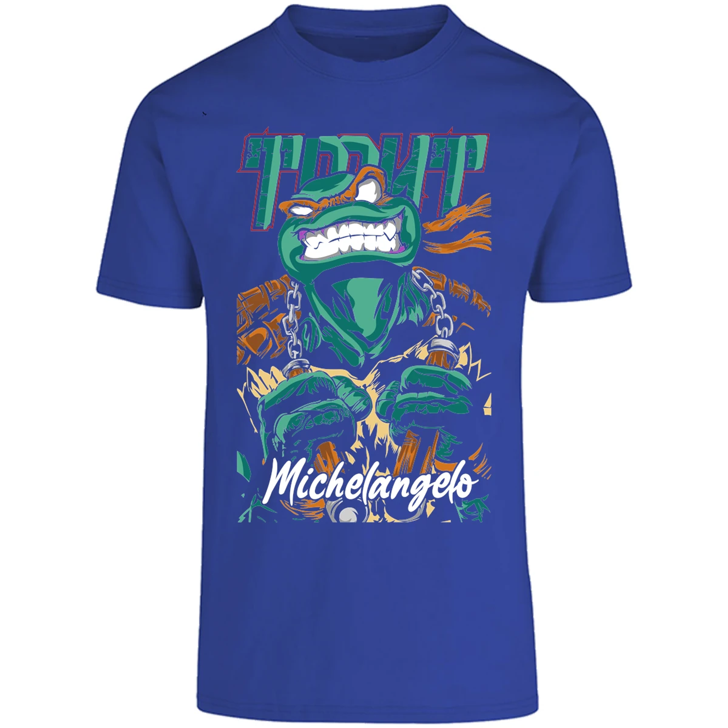 Playera Es De Series Y Peliculas Mickey Tmnt para Adulto 1