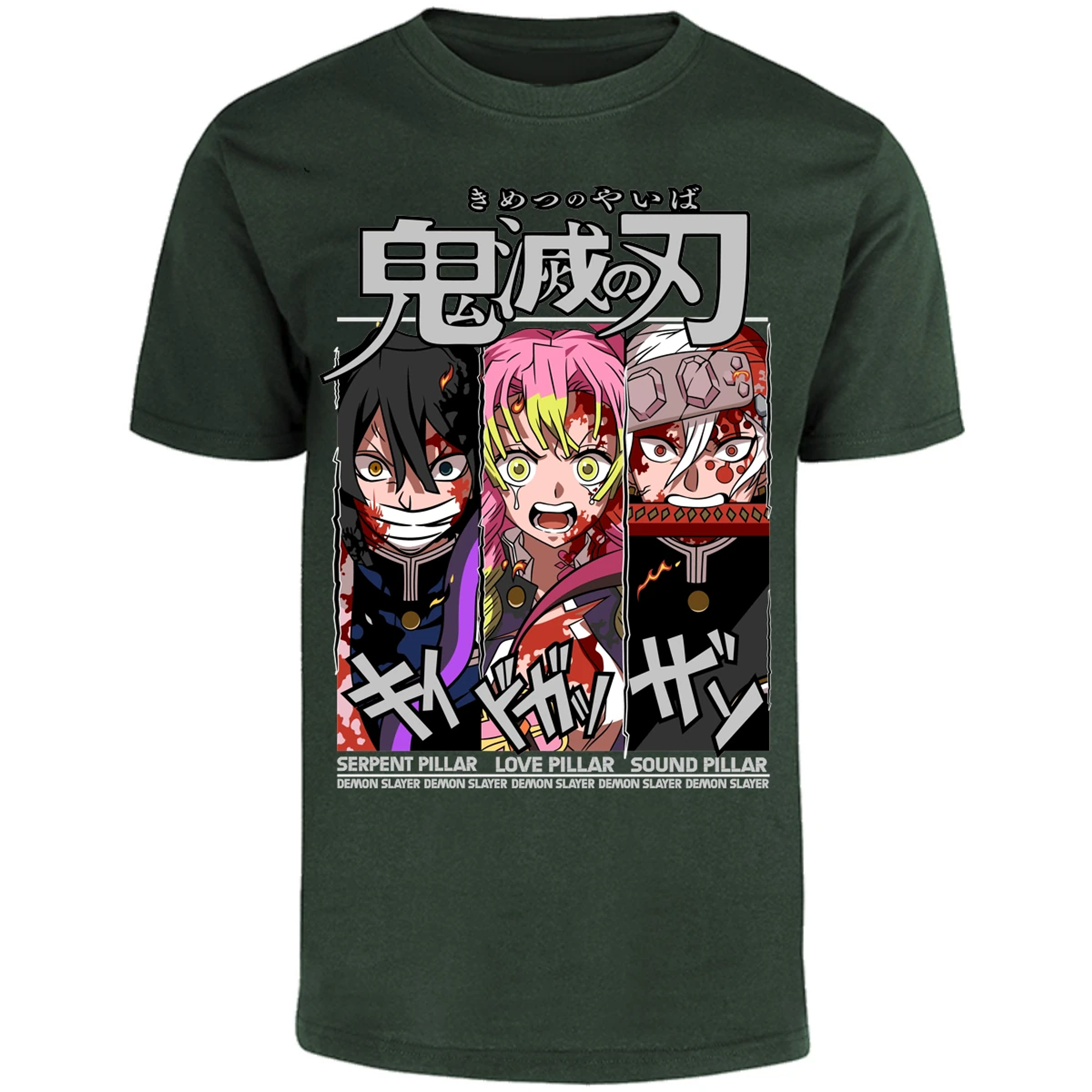 Playera Demon Slayer Iguro Mitsuri Uzui para Adulto 6