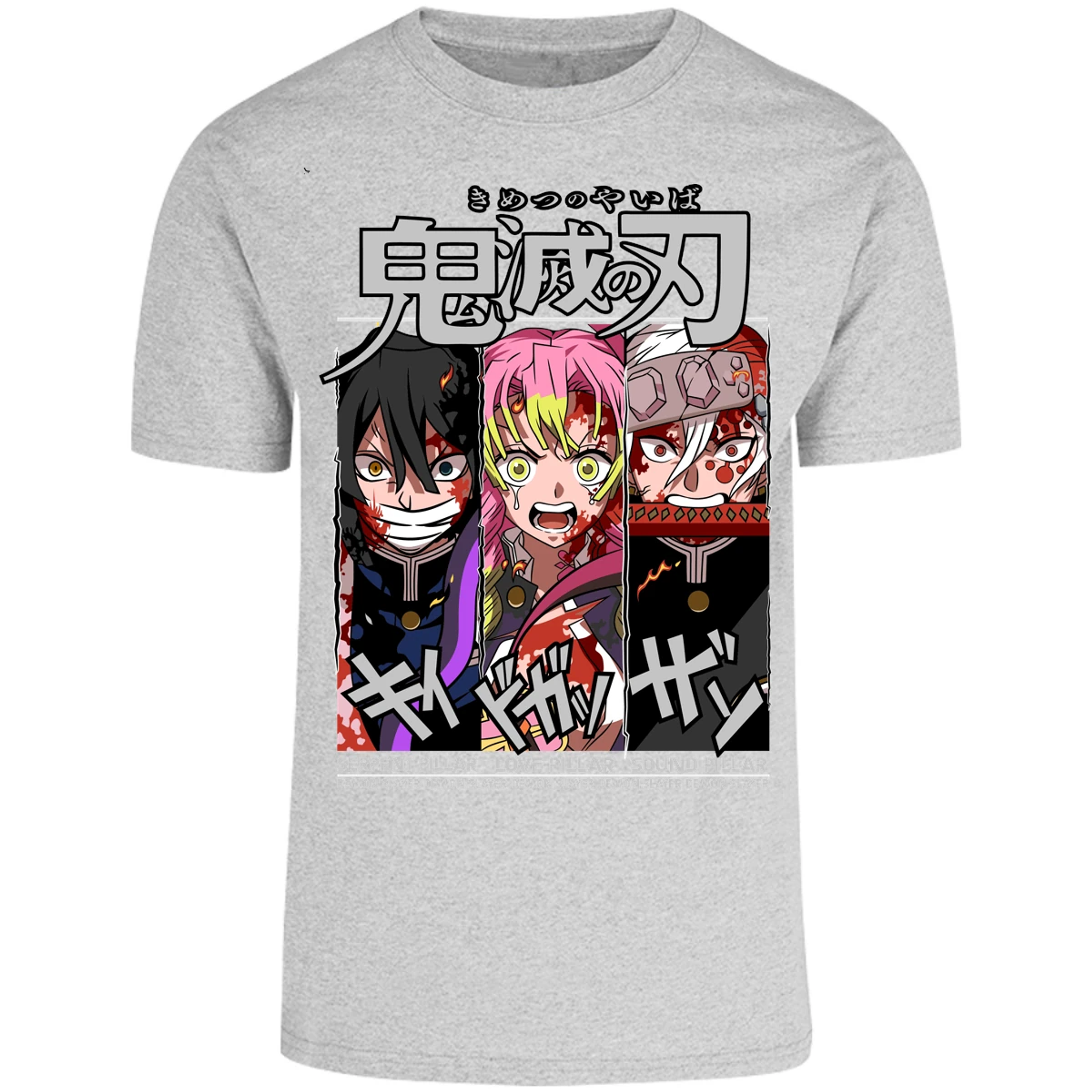 Playera Demon Slayer Iguro Mitsuri Uzui para Adulto 8