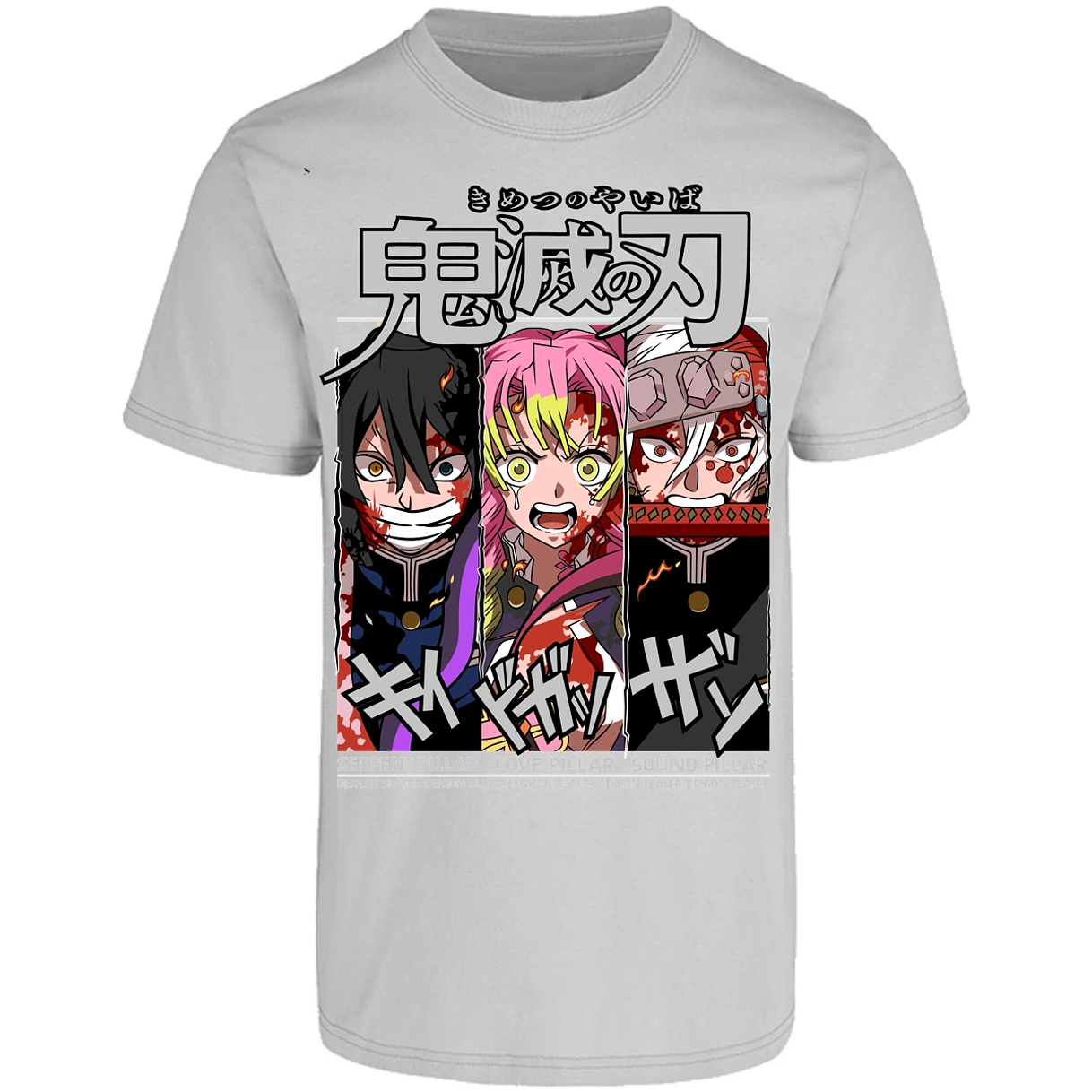 Playera Demon Slayer Iguro Mitsuri Uzui para Adulto 9