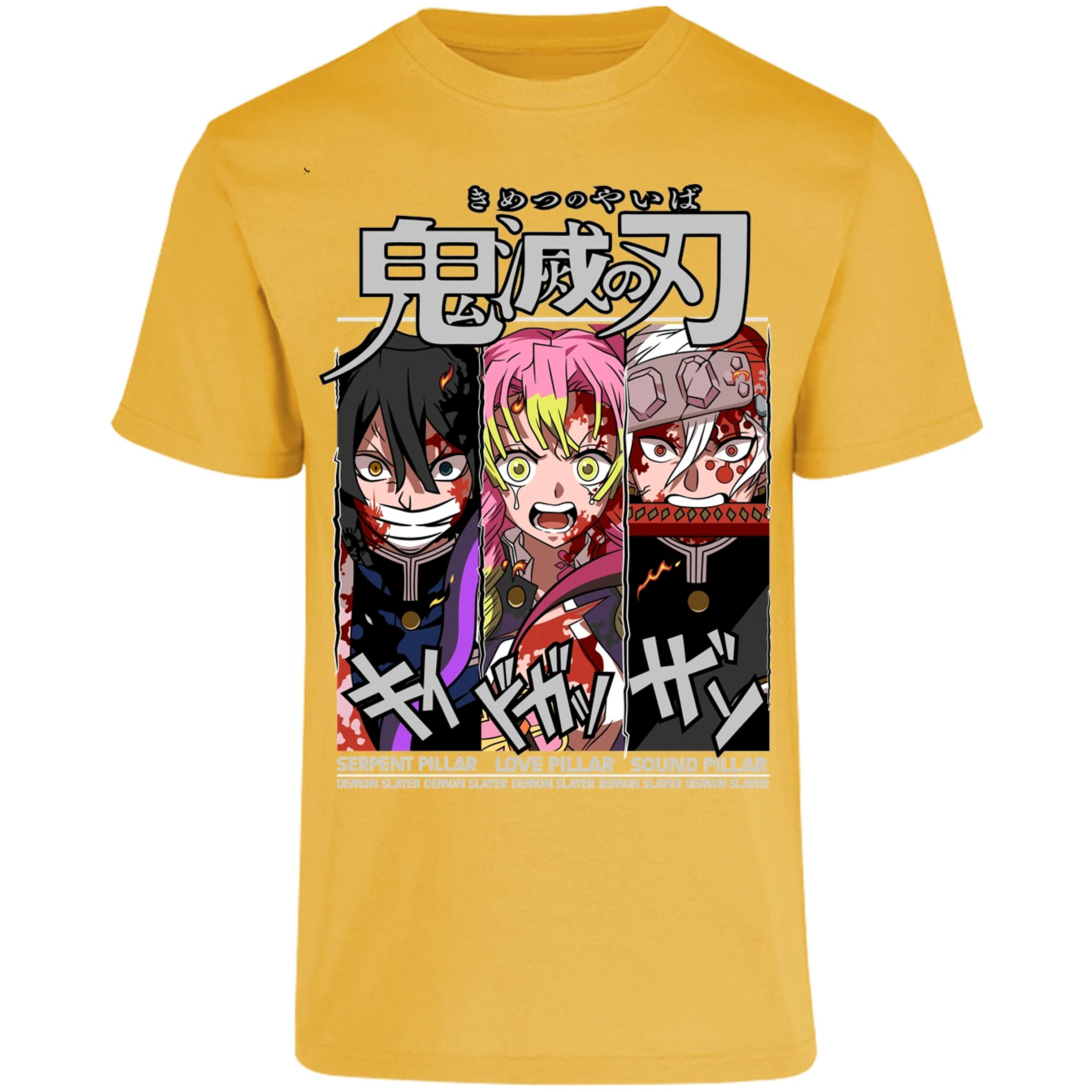 Playera Demon Slayer Iguro Mitsuri Uzui para Adulto 12