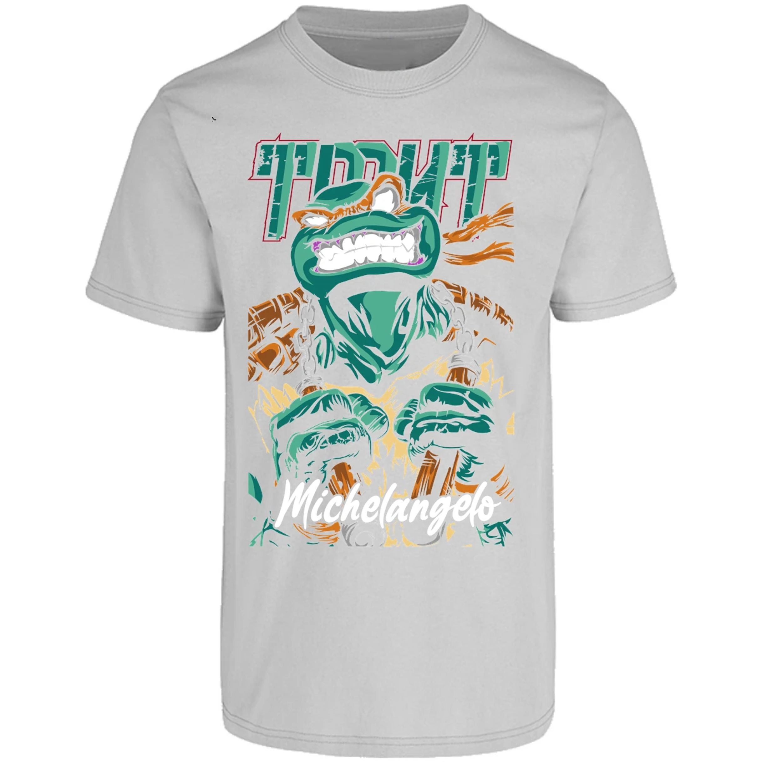 Playera Es De Series Y Peliculas Mickey Tmnt para Adulto 8