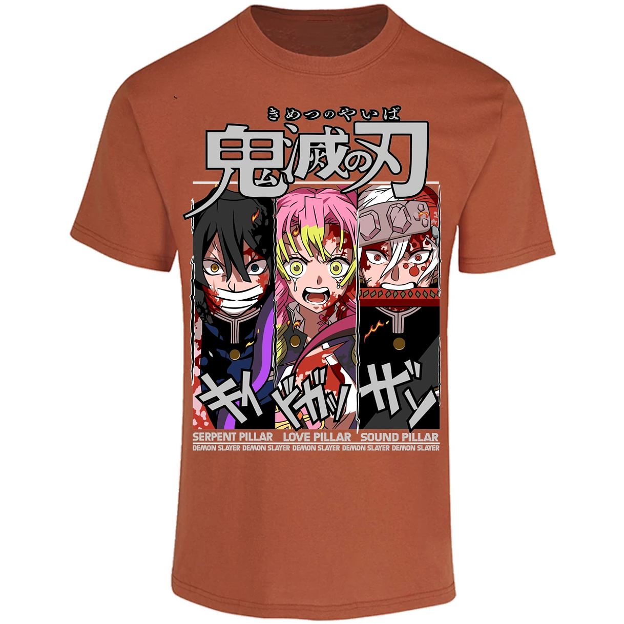 Playera Demon Slayer Iguro Mitsuri Uzui para Adulto 13