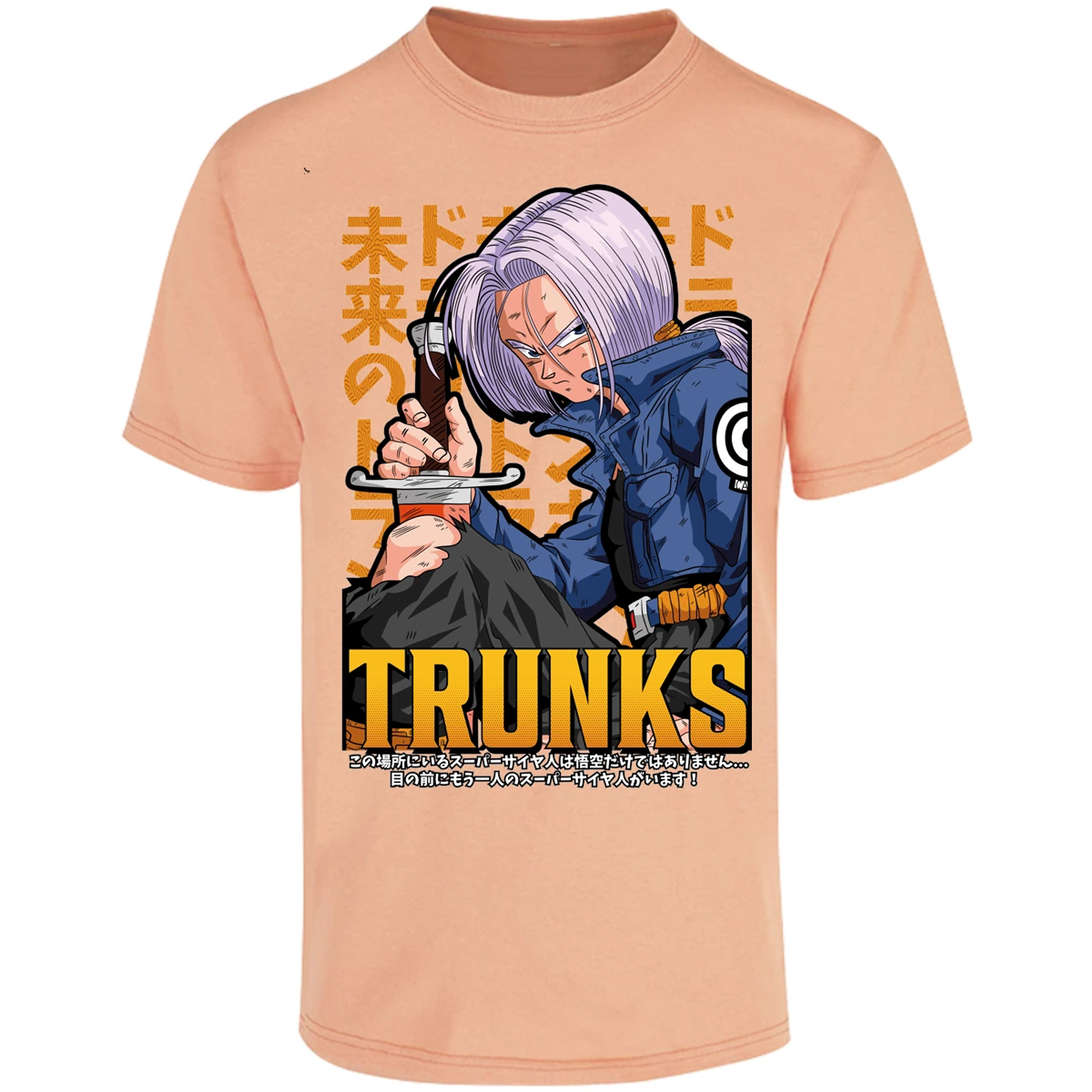Playera Dragon Ball Trunks para Adulto 7