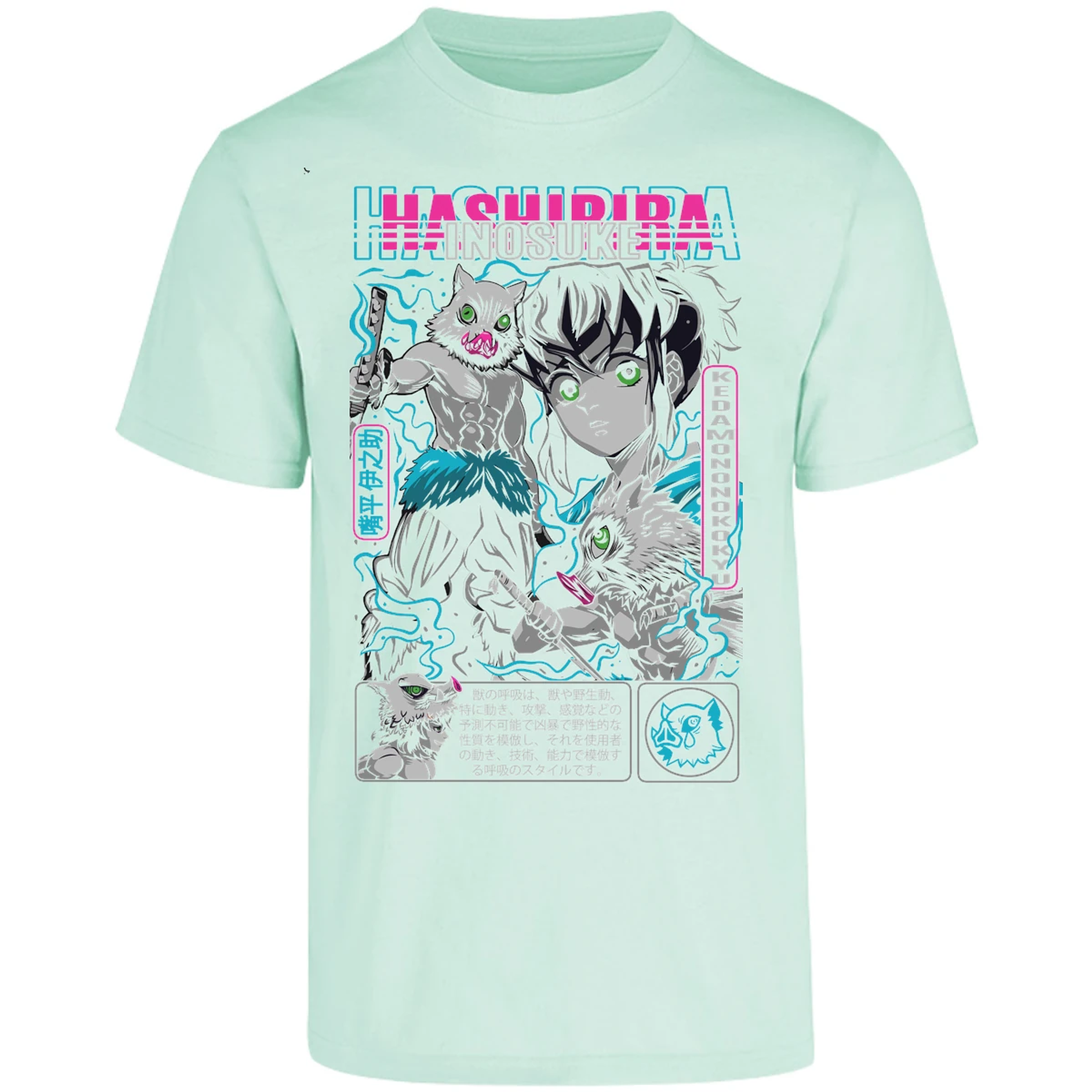 Playera Demon Slayer Inosuke para Adulto 11