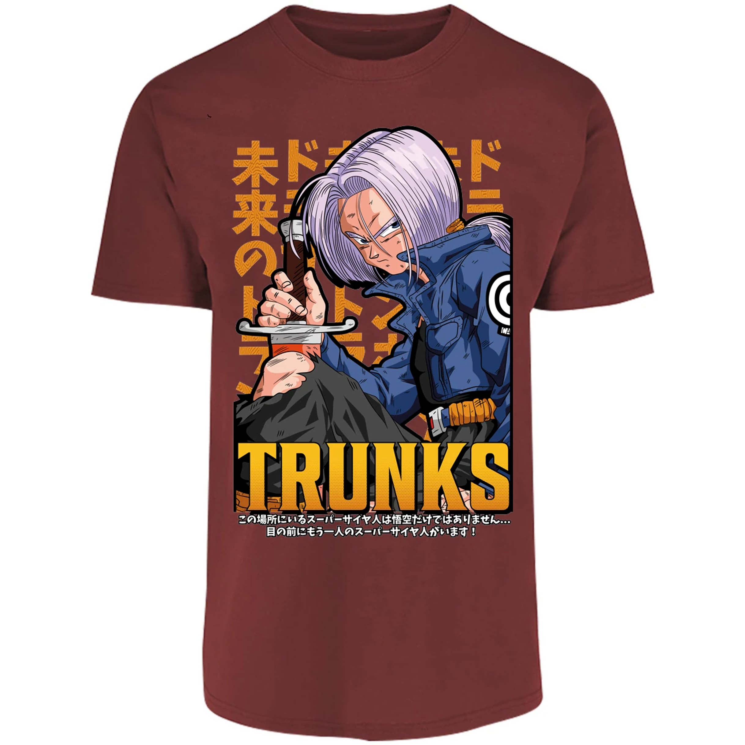 Playera Dragon Ball Trunks para Adulto 5