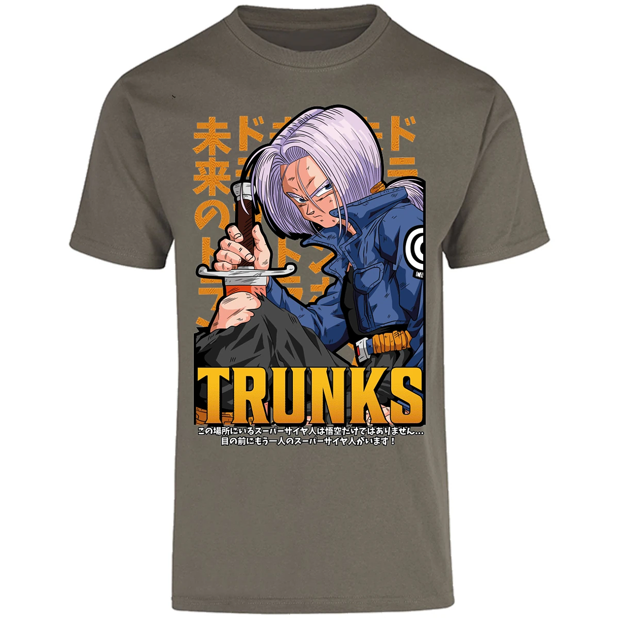 Playera Dragon Ball Trunks para Adulto 12