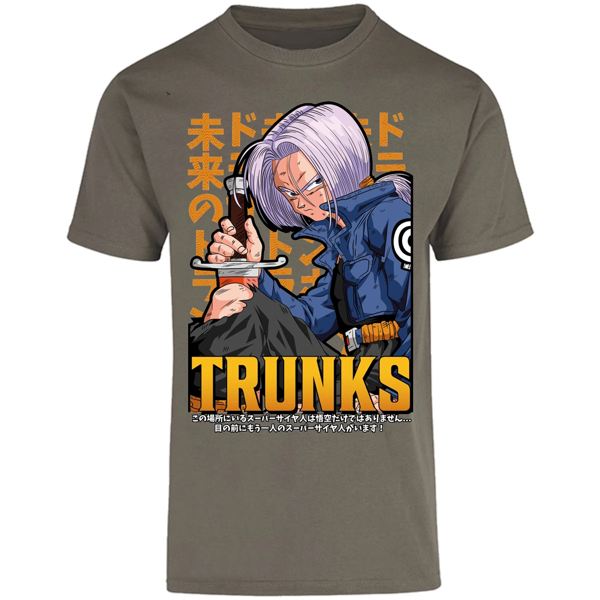 Playera Dragon Ball Trunks para Adulto 12