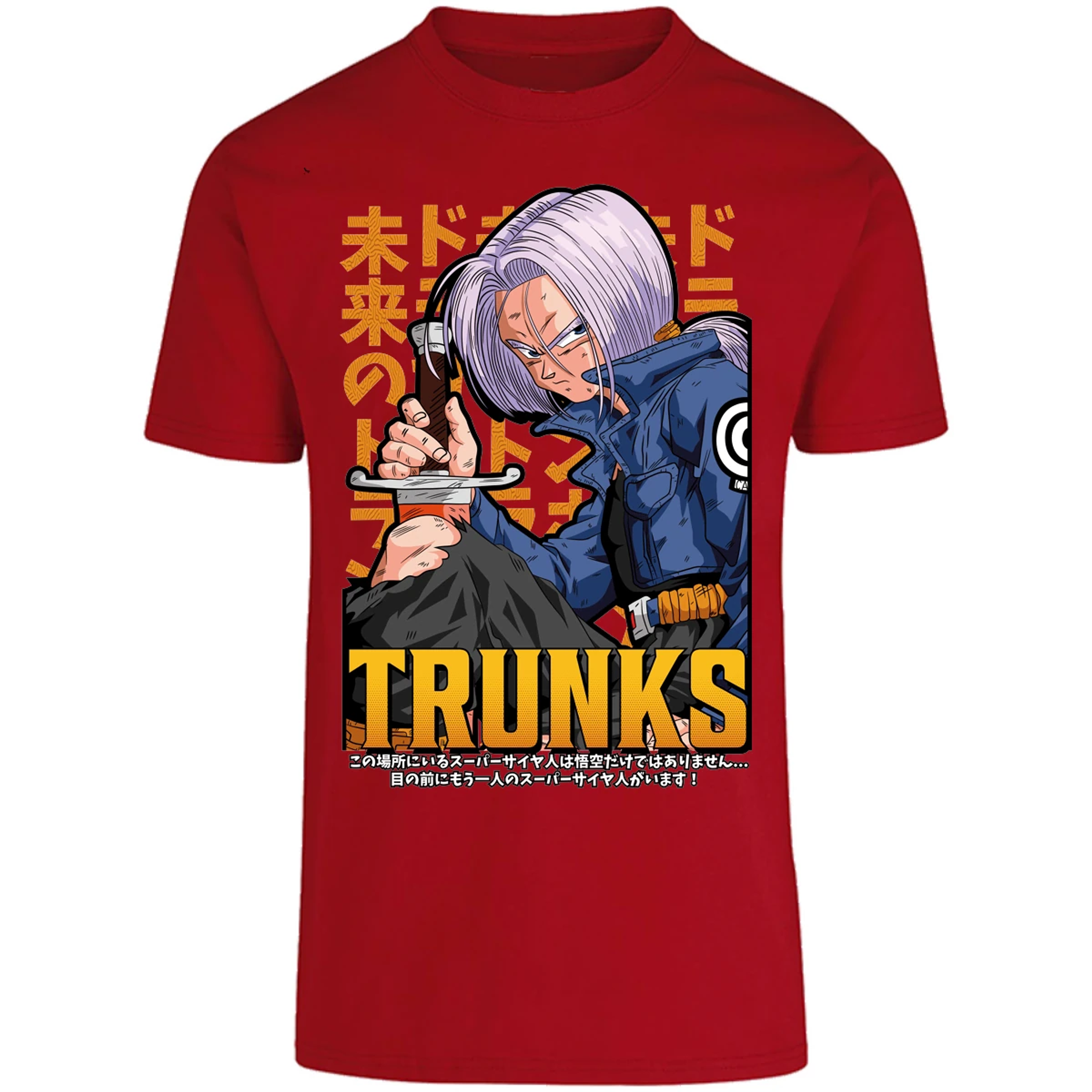 Playera Dragon Ball Trunks para Adulto 25