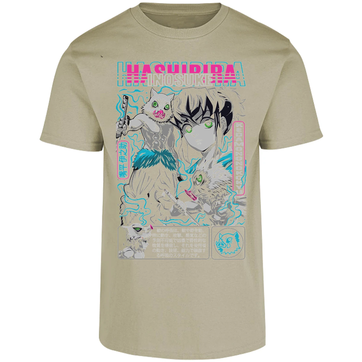 Playera Demon Slayer Inosuke para Adulto 29