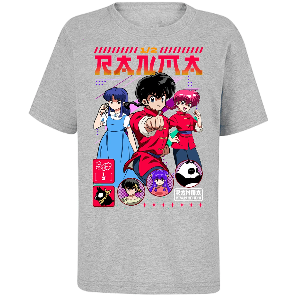 Playera Dandadan Ranma para Niño 11