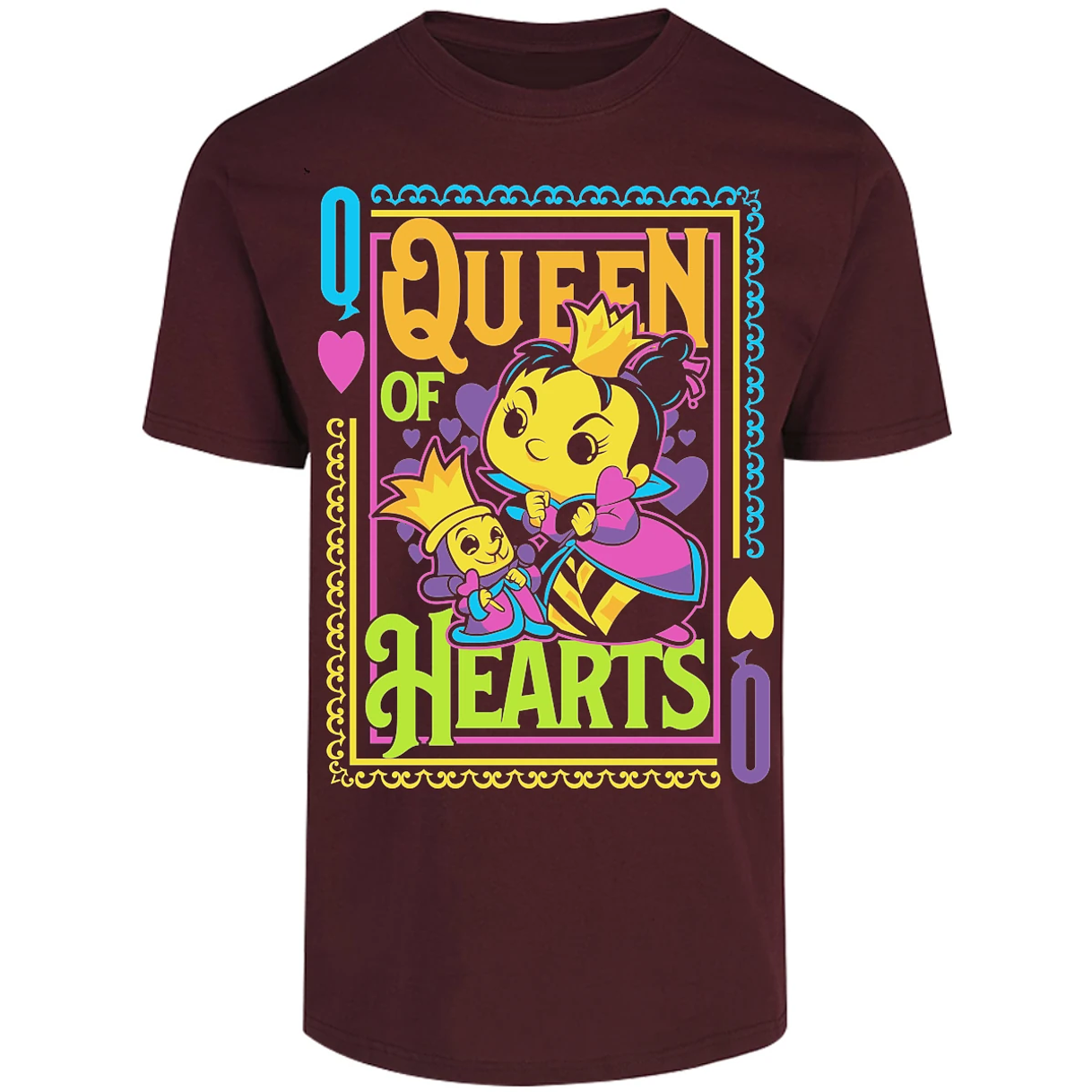 Playera Disney Queen Hearts Funko para Adulto 18