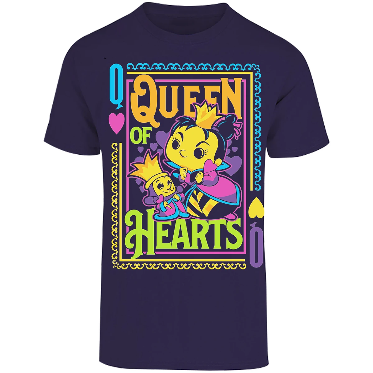 Playera Disney Queen Hearts Funko para Adulto 19